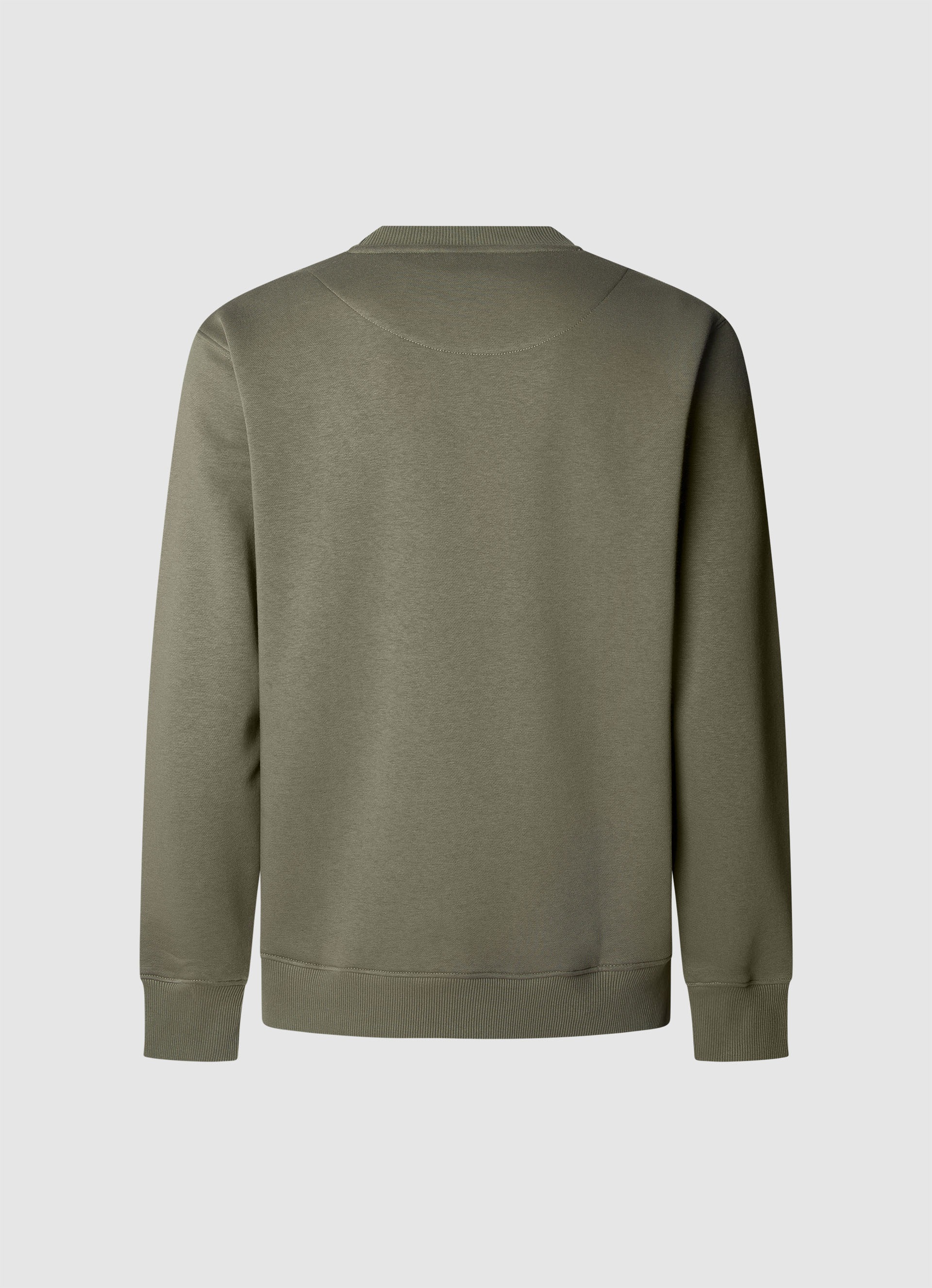 Pepe Jeans Sweatshirt »MACBETH SMALL LOGO PLAIN CREW«, mit Rundhals, Label-Stitching