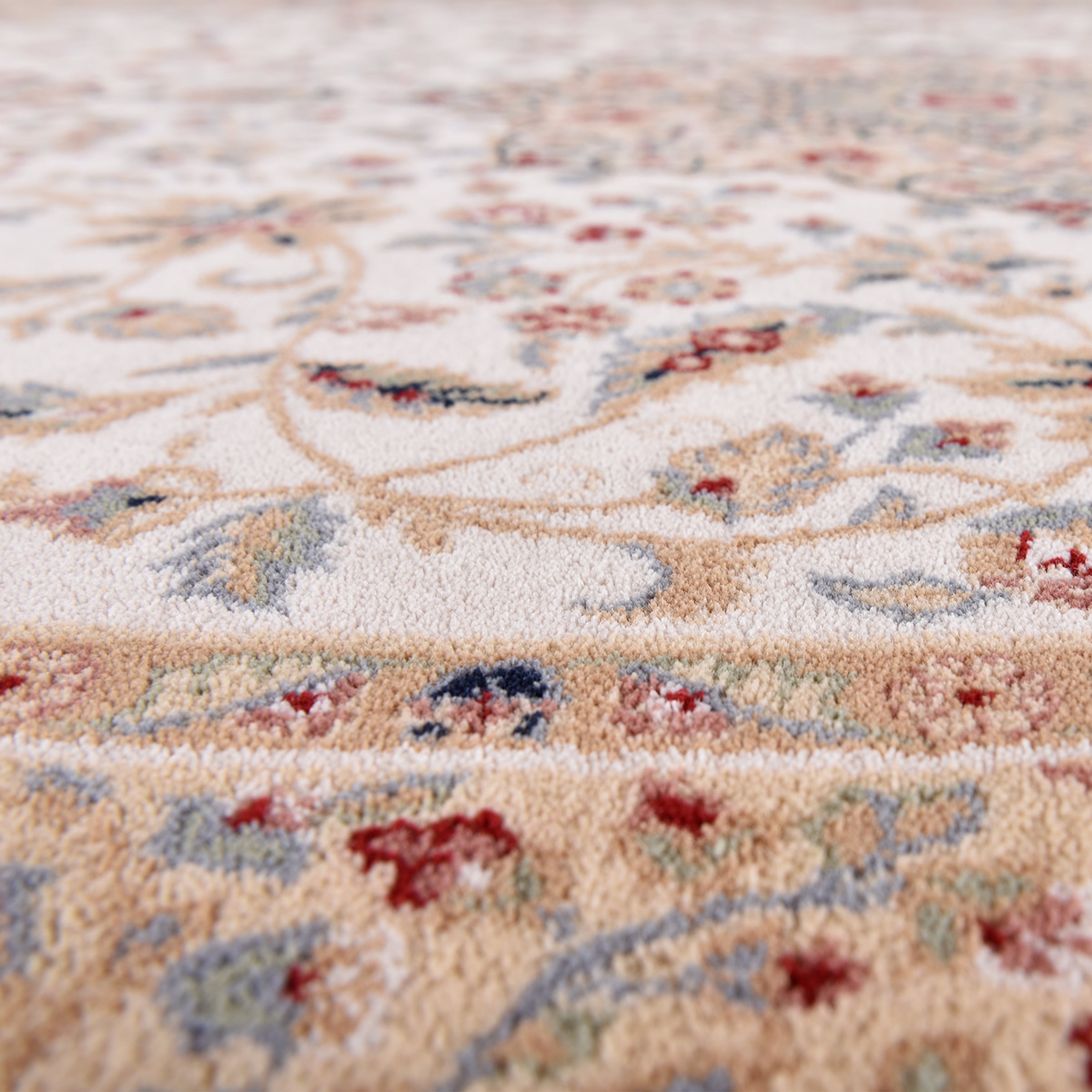 THEKO Wollteppich »Dolna - 859« rechteckig 10 mm Höhe Kurzflor, reine Wolle, Orient-Optik, auch in rund, Wohnzimmer