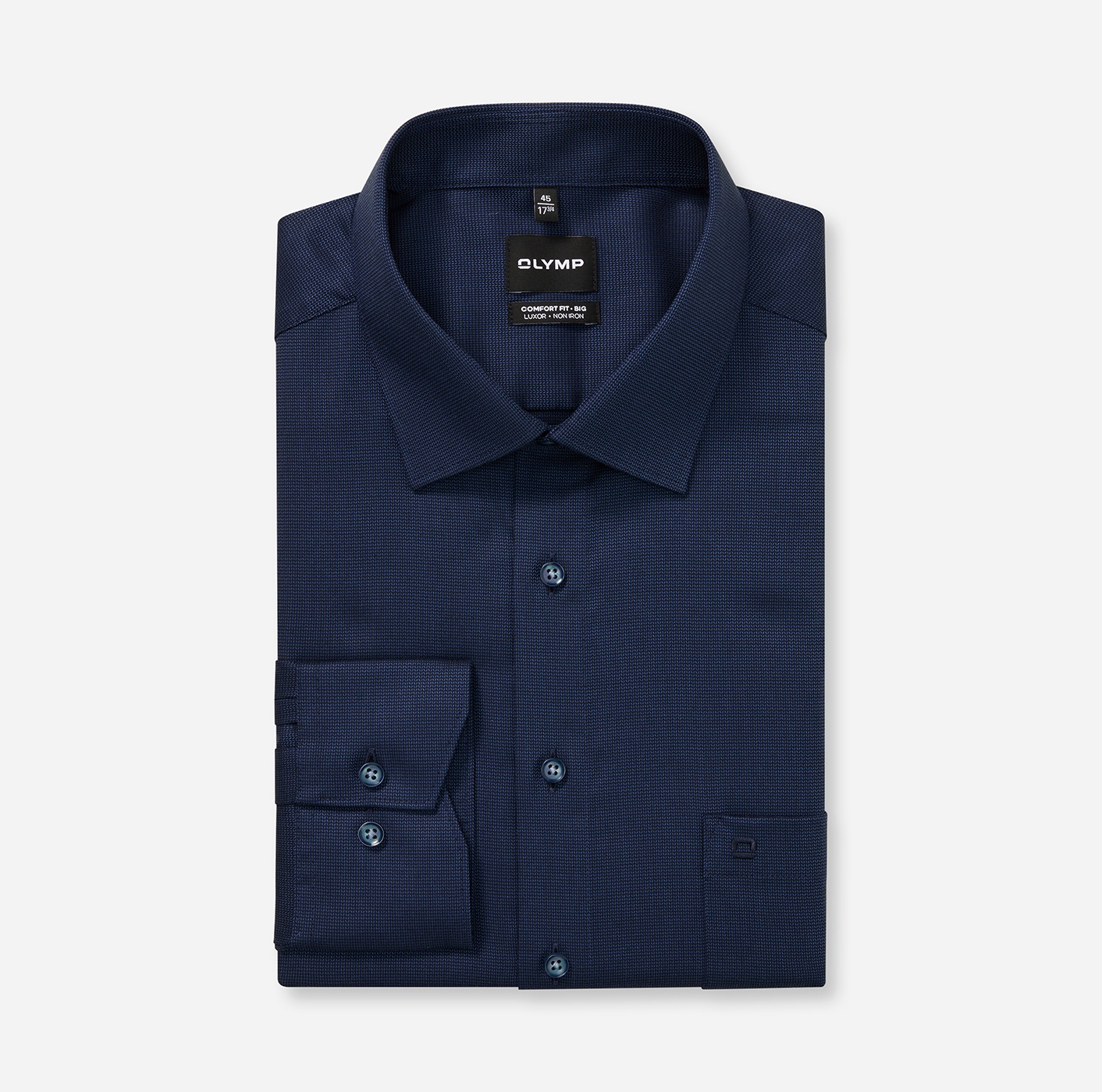 OLYMP Langarmhemd »Big & Tall«, Neue COMFORT FIT BIG Kollektion, Businesshemd, New-Kentkragen