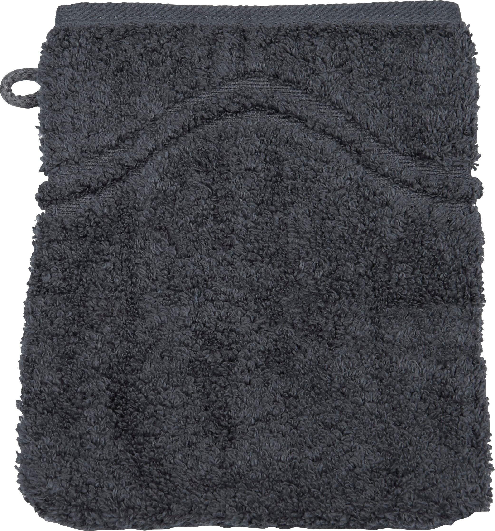 ROSS Waschhandschuh »Cashmere feeling«, (Packung, 6 St.), mit Wellen-Bordüre