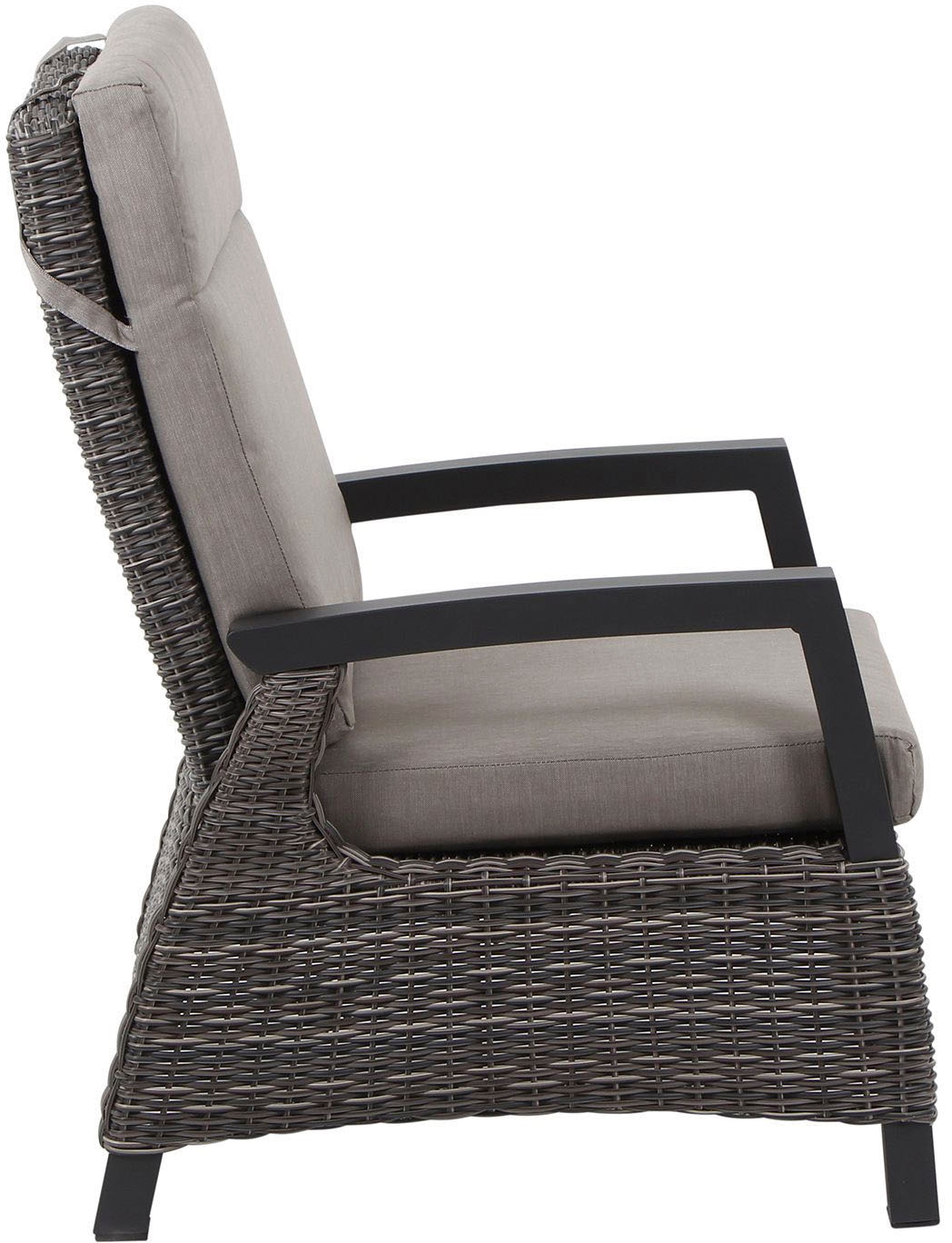 Siena Garden Gartenlounge-Set »Corido«, (Set, 8 tlg.), bestehend aus 2 Sesseln, 1 Bank, 1 Tisch und 4 Auflagen