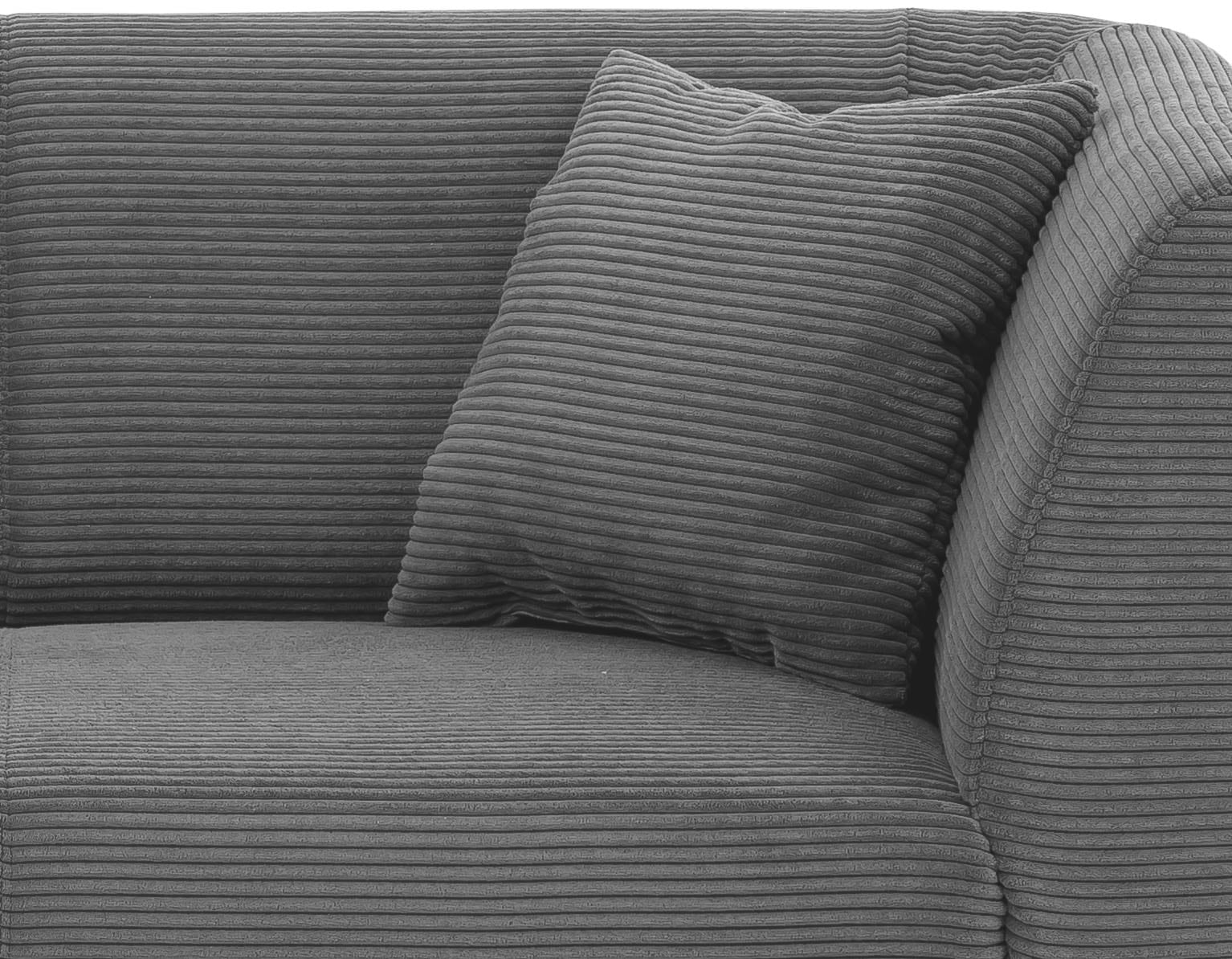 Home affaire 2-Sitzer zwei verschiedene Fußfarben wählbar