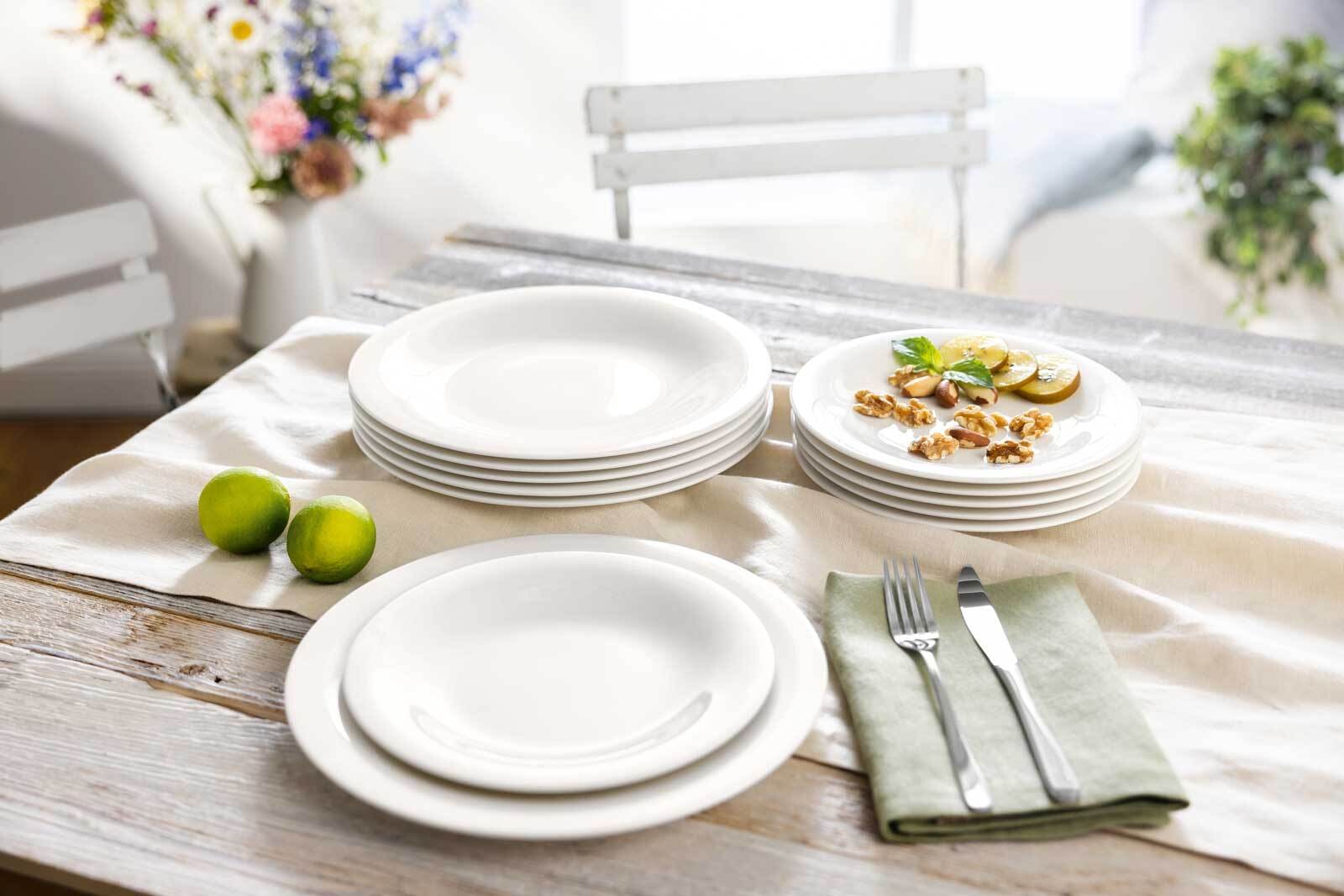 like. by Villeroy & Boch Besteck-Set »Besteckset Essential 24er Set silber« Spülmaschinenfest
