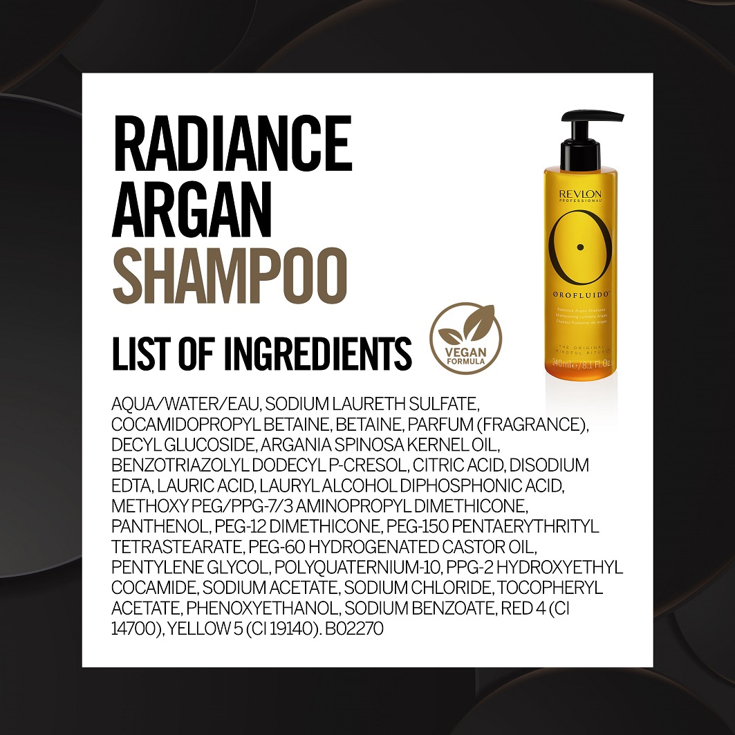 REVLON PROFESSIONAL Haarshampoo »Radiance Argan Shampoo«, Vegan bestellen |  UNIVERSAL