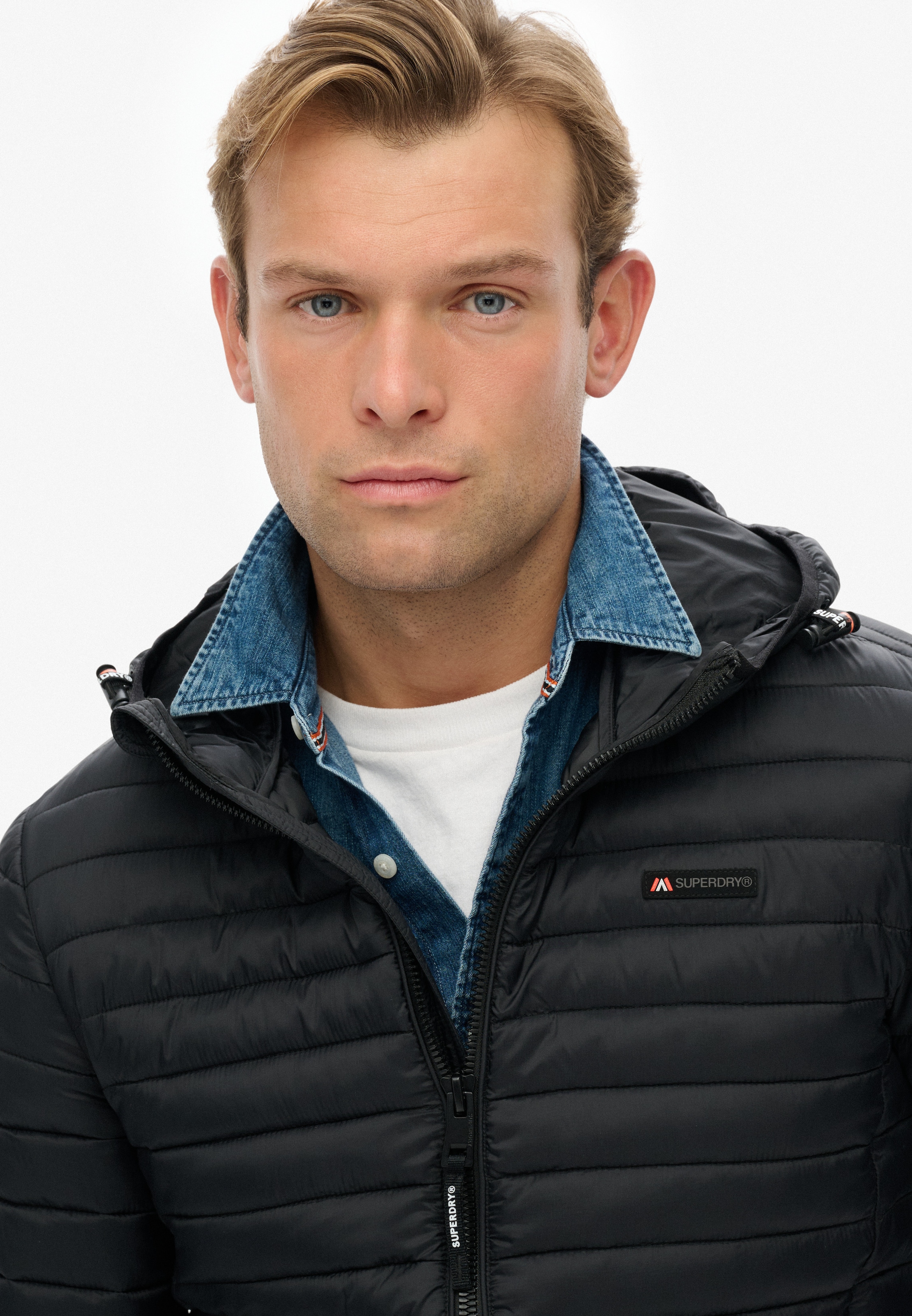 Superdry Steppjacke »HOODED FUJI LITE JACKET«