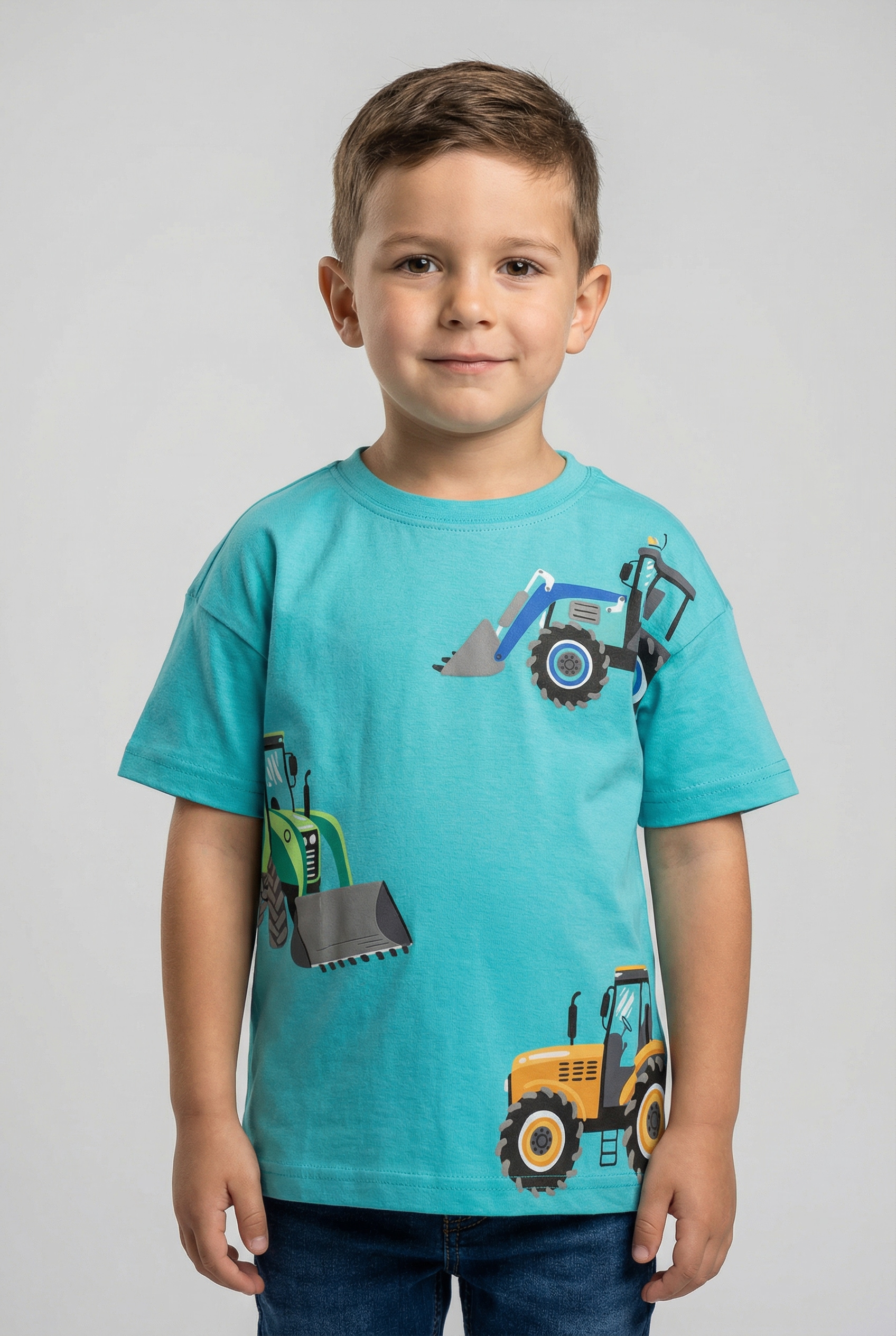 Blue Seven T-Shirt modischer Stil, aus reiner Baumwolle, Single Jersey, pflegeleicht