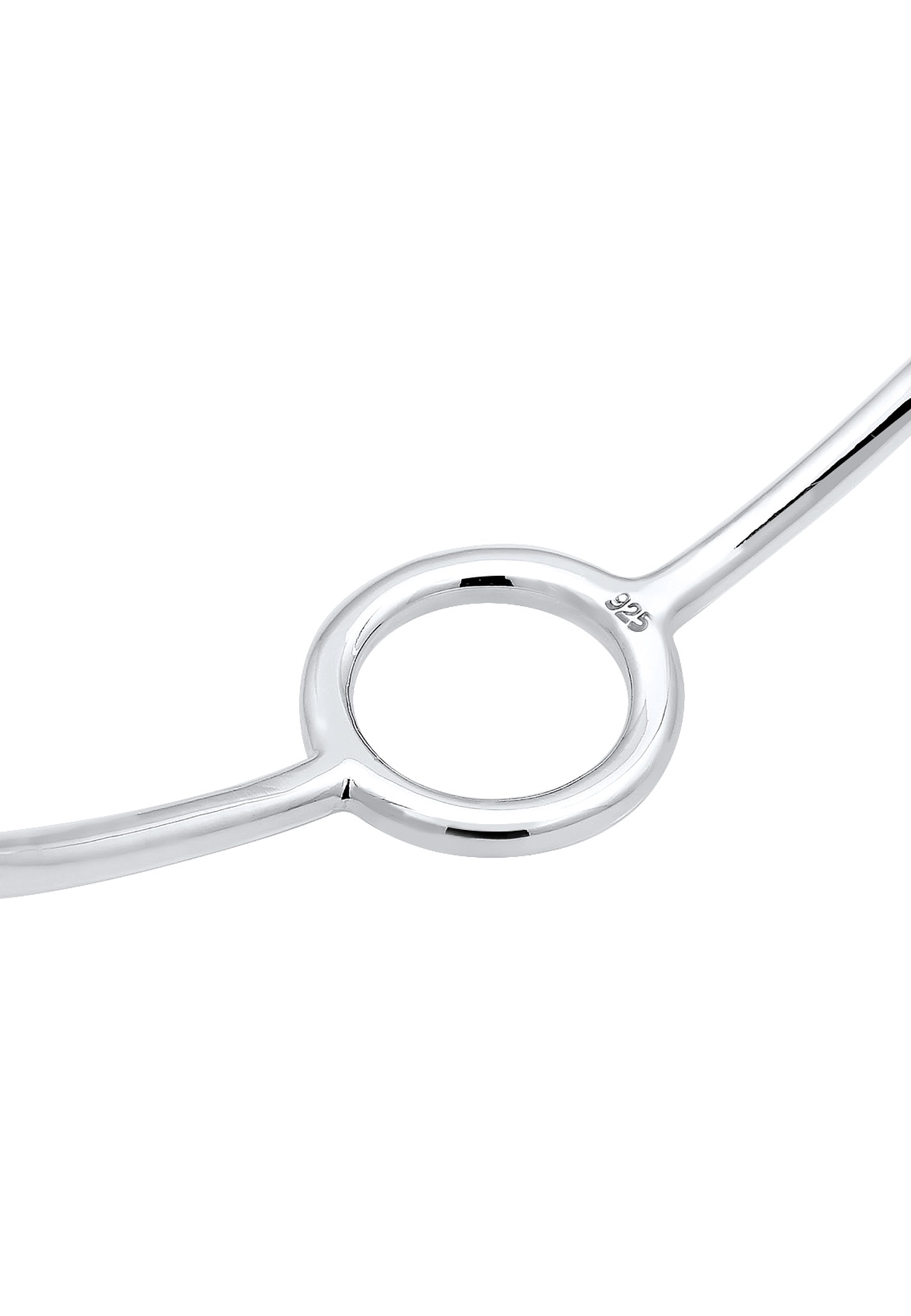 Elli Premium Armreif »Armband Armreif Kreis 925 Sterling Silber«