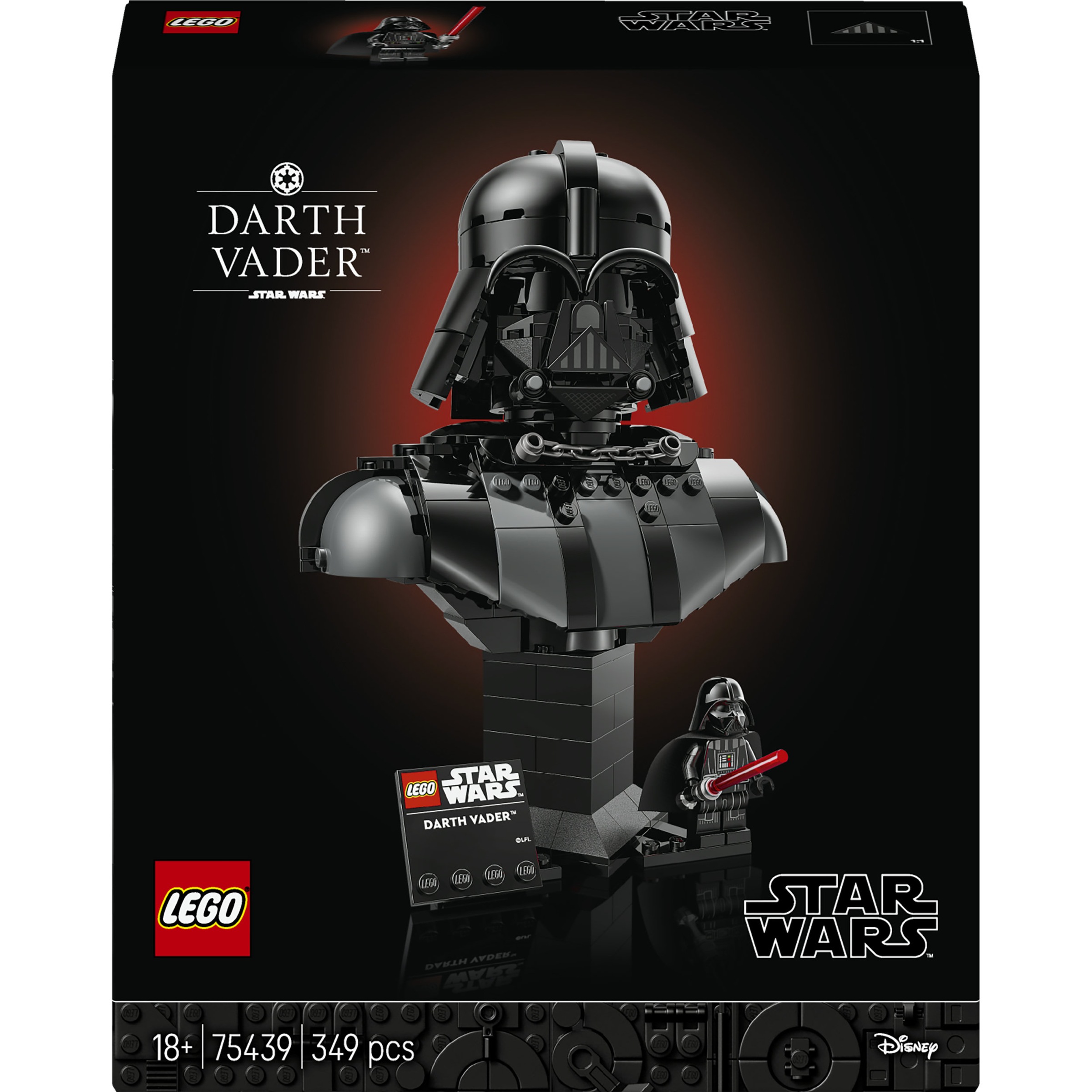 LEGO® Konstruktionsspielsteine »Darth Vader Büste (75439), LEGO Star Wars™«