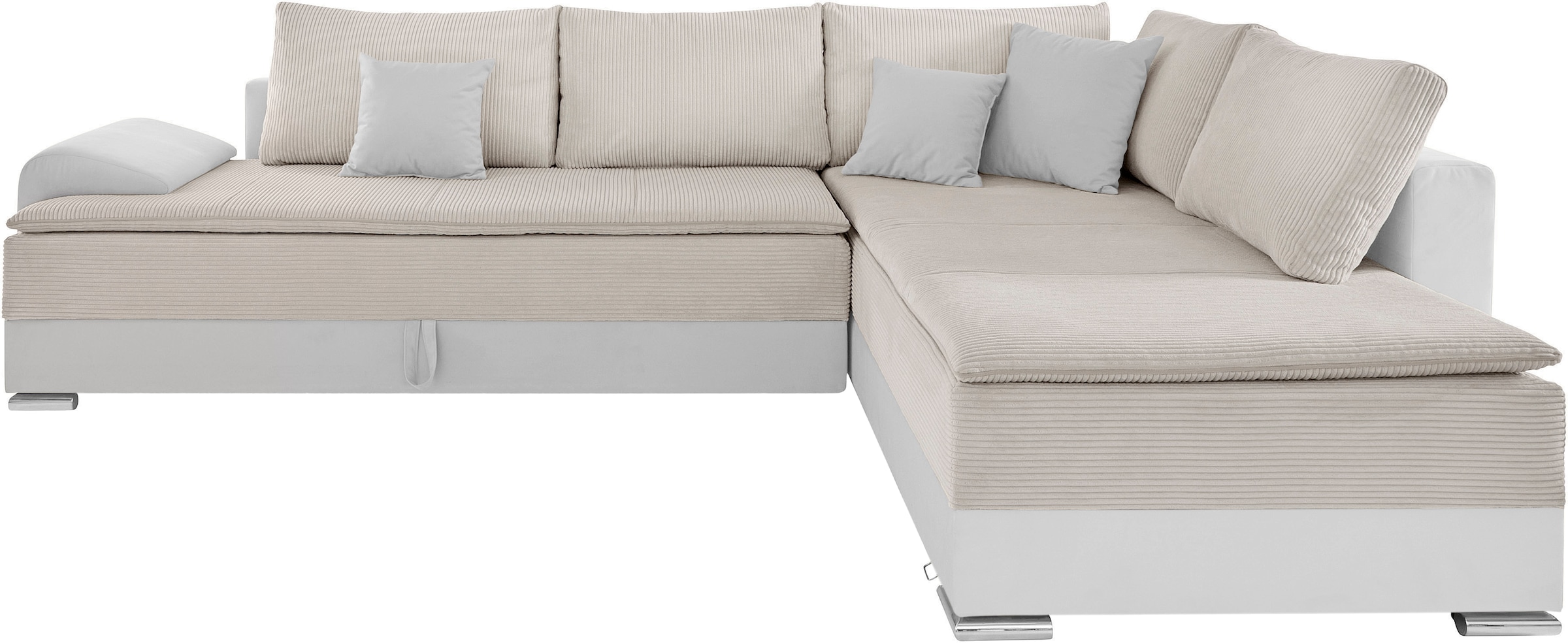 INOSIGN Ecksofa »Night & Day L-Form«, mit Boxspring Bettfunktion 180x200 cm, Dauerschläfer