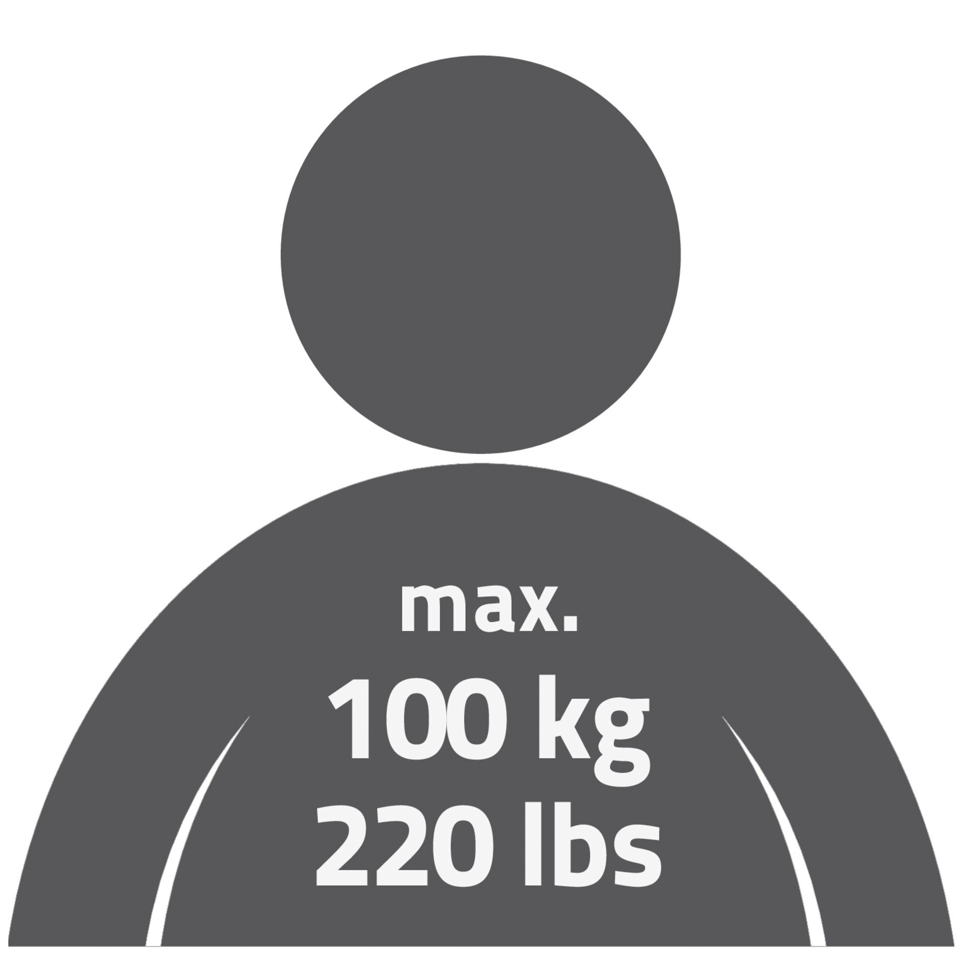 Ridder WC-Aufstehhilfe »Sam«, belastbar bis 100 kg, mobile WC-Aufstehhilfe