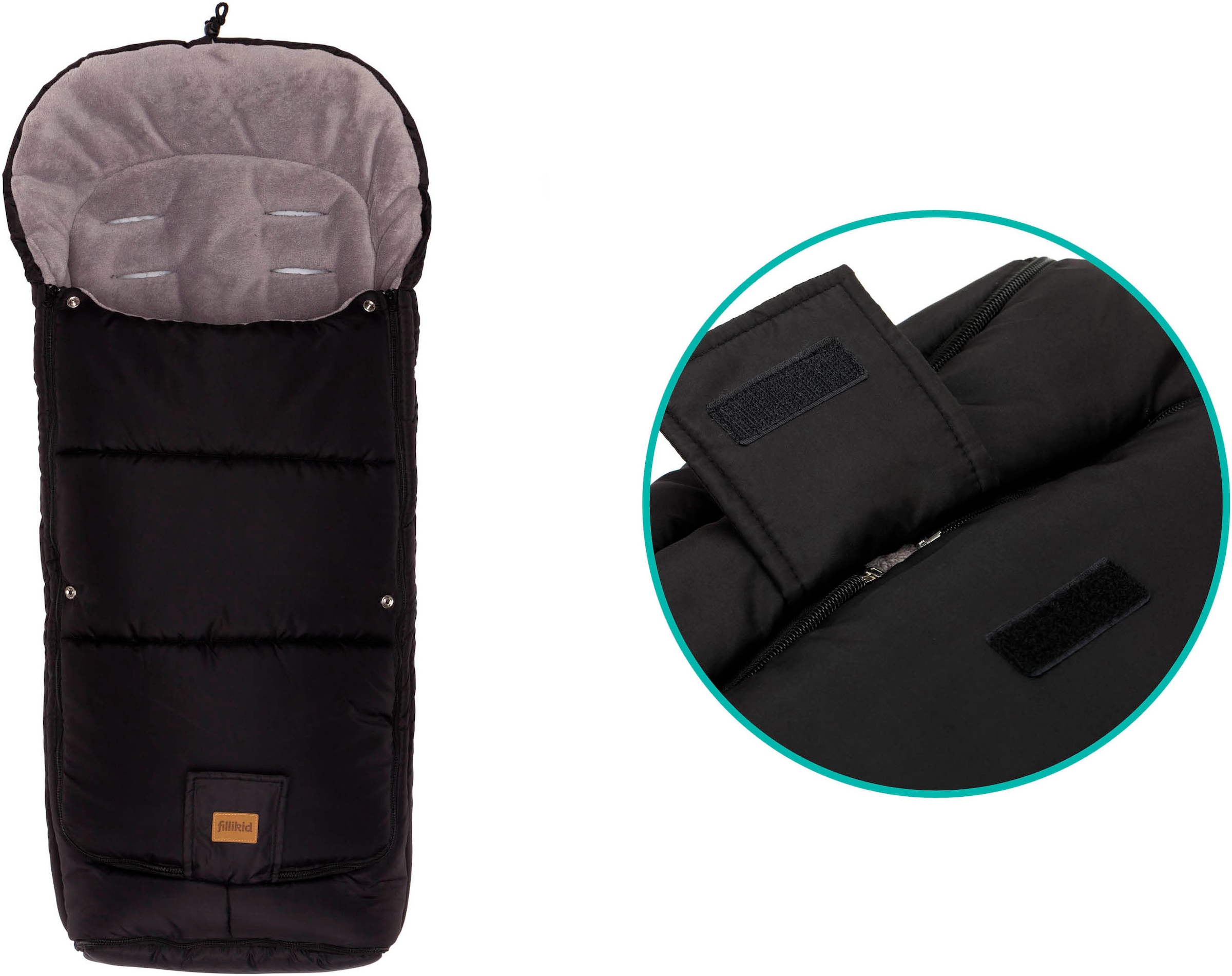 Fillikid Fußsack »Peak, Winterfußsack«