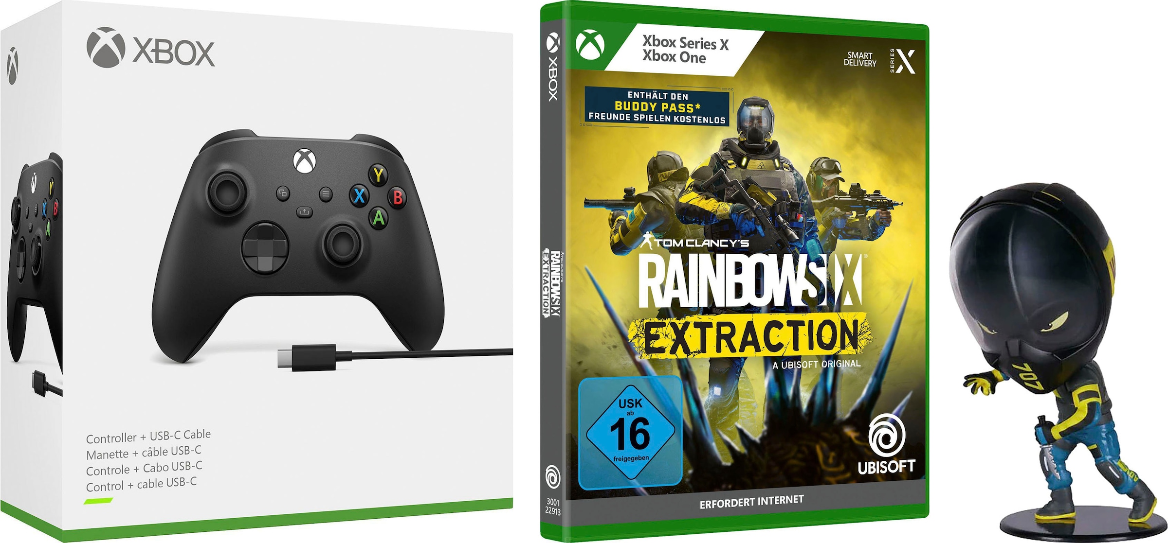 + Vigil »Bundle Xbox Wireless-Controller Figur Extraction +« bei Six Rainbow