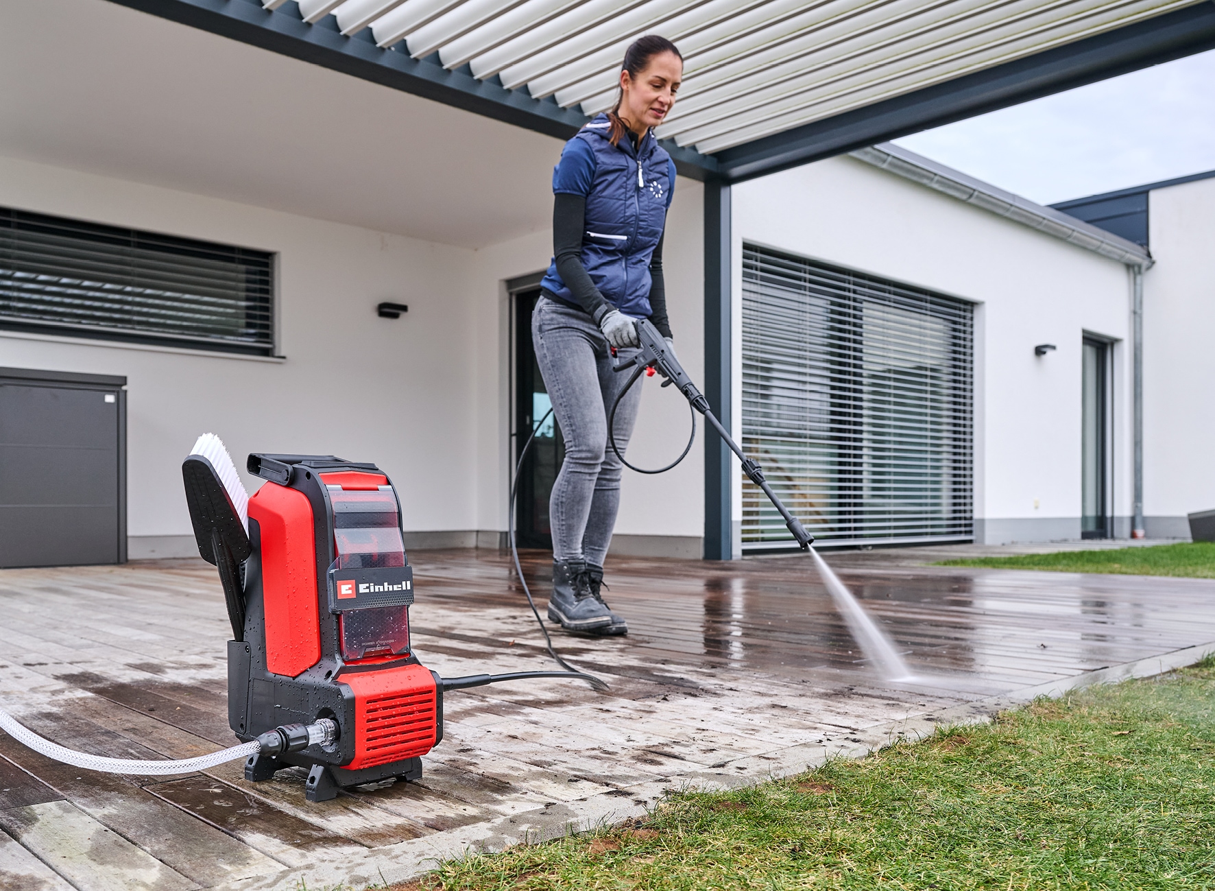 Einhell Akku-Hochdruckreiniger »HYPRESSO 36/105 (2x4,0 Ah)« inkl. Akku und Ladegerät