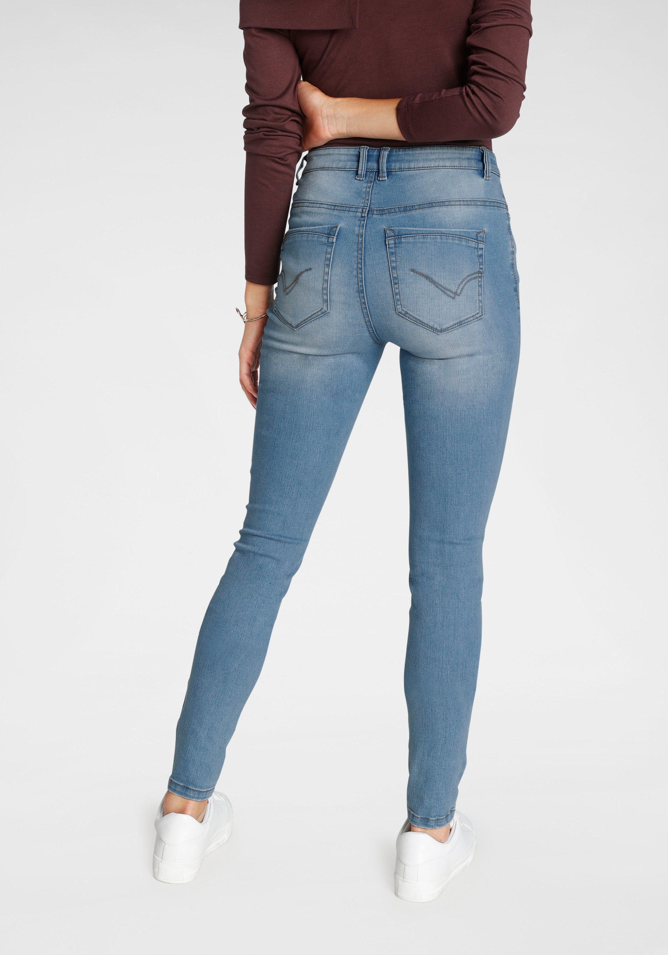 ONLY Skinny-fit-Jeans »ONLPAOLA«, mit Stretch