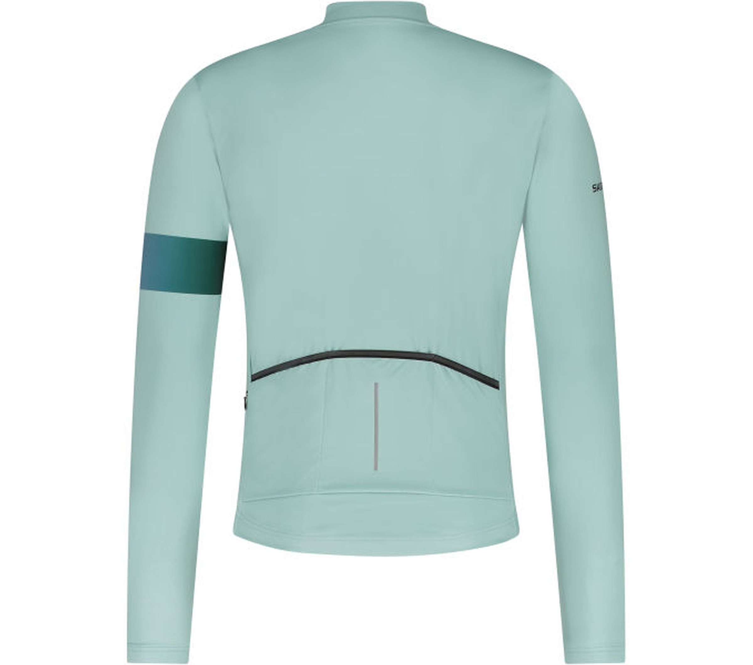 Shimano Radtrikot »VERTEX Long Sleeves Jersey Printed, Transparent Blue«