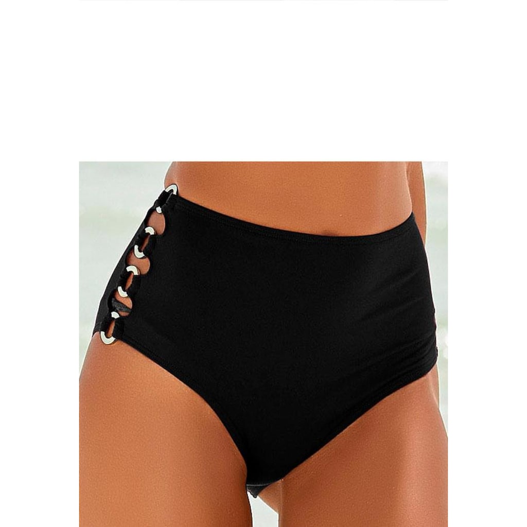 LASCANA Highwaist-Bikini-Hose »Italy«