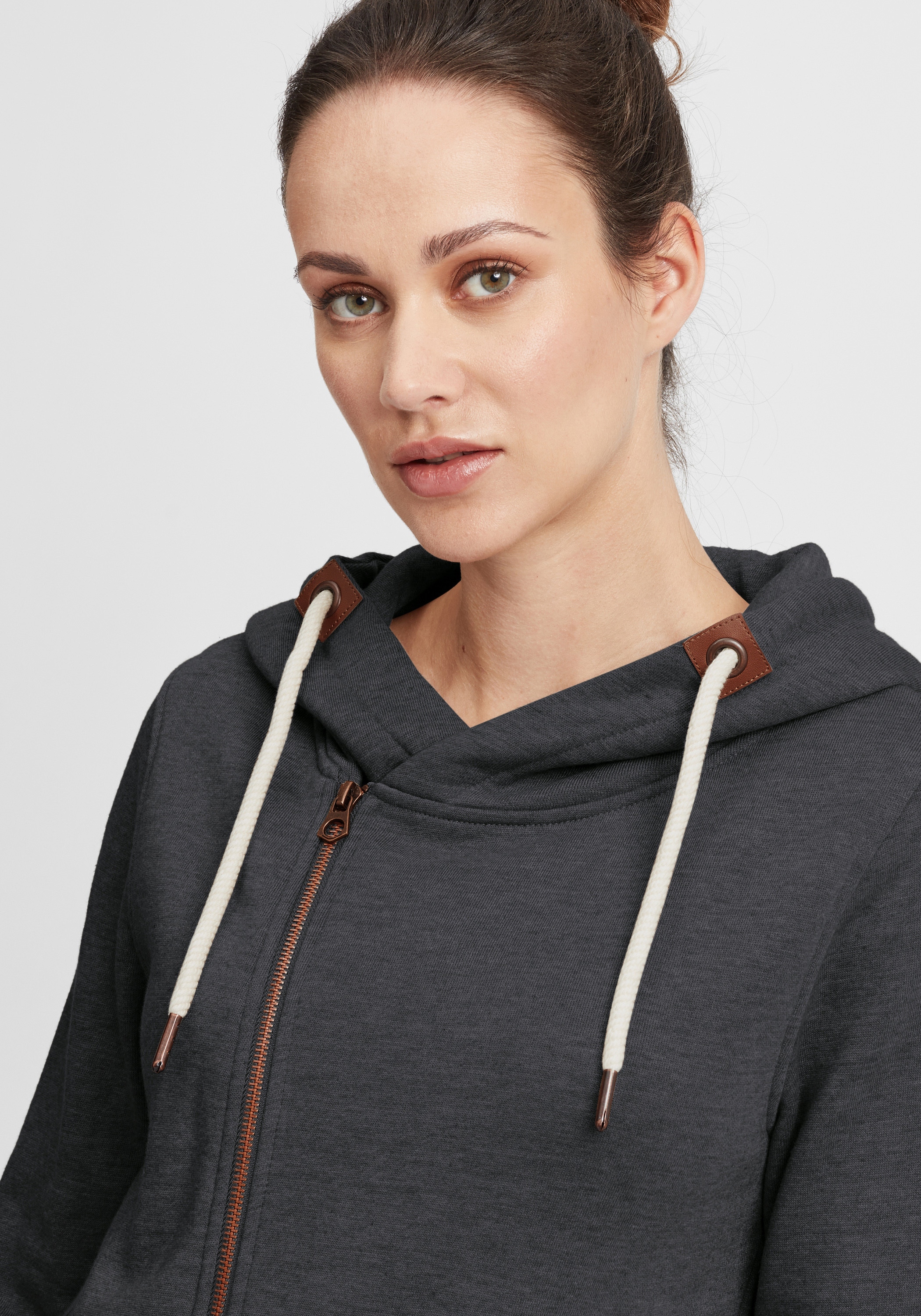 OXMO Kapuzensweatjacke »Kapuzensweatjacke OXVicky«