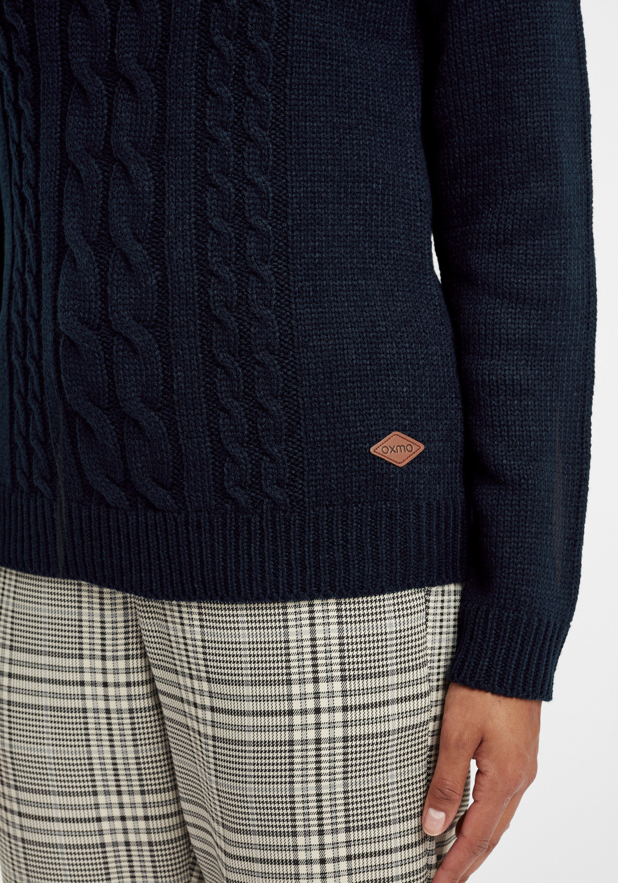 OXMO Strickjacke »Strickpullover OXCarry«