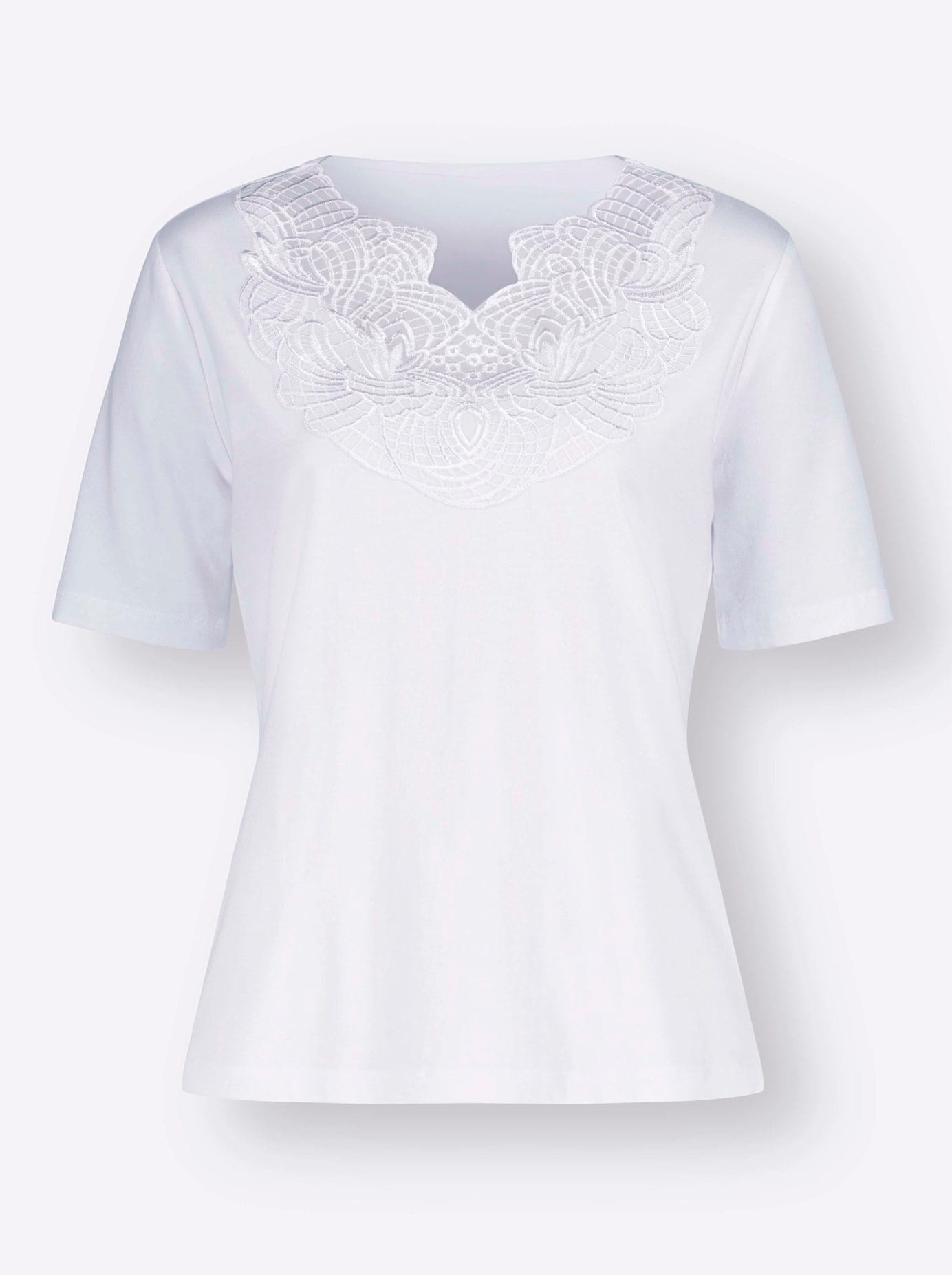 creation L Kurzarmshirt »Shirt«, (1 tlg.)