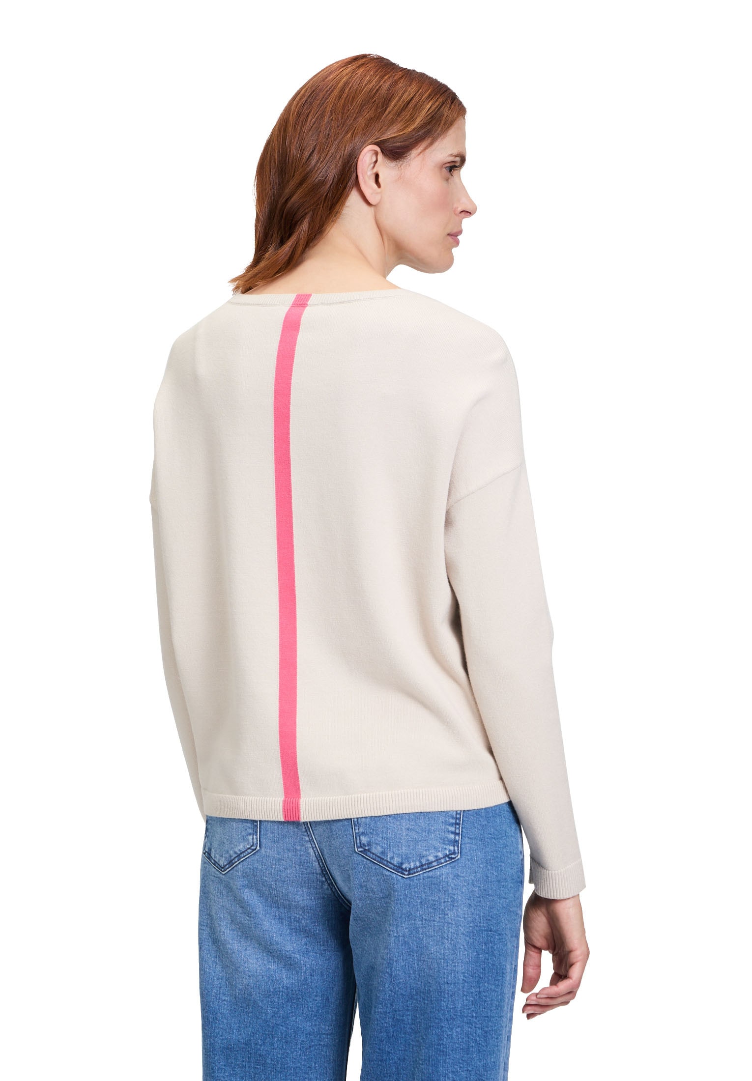 Cartoon Strickpullover »Strickpullover mit Rundhalsausschnitt«