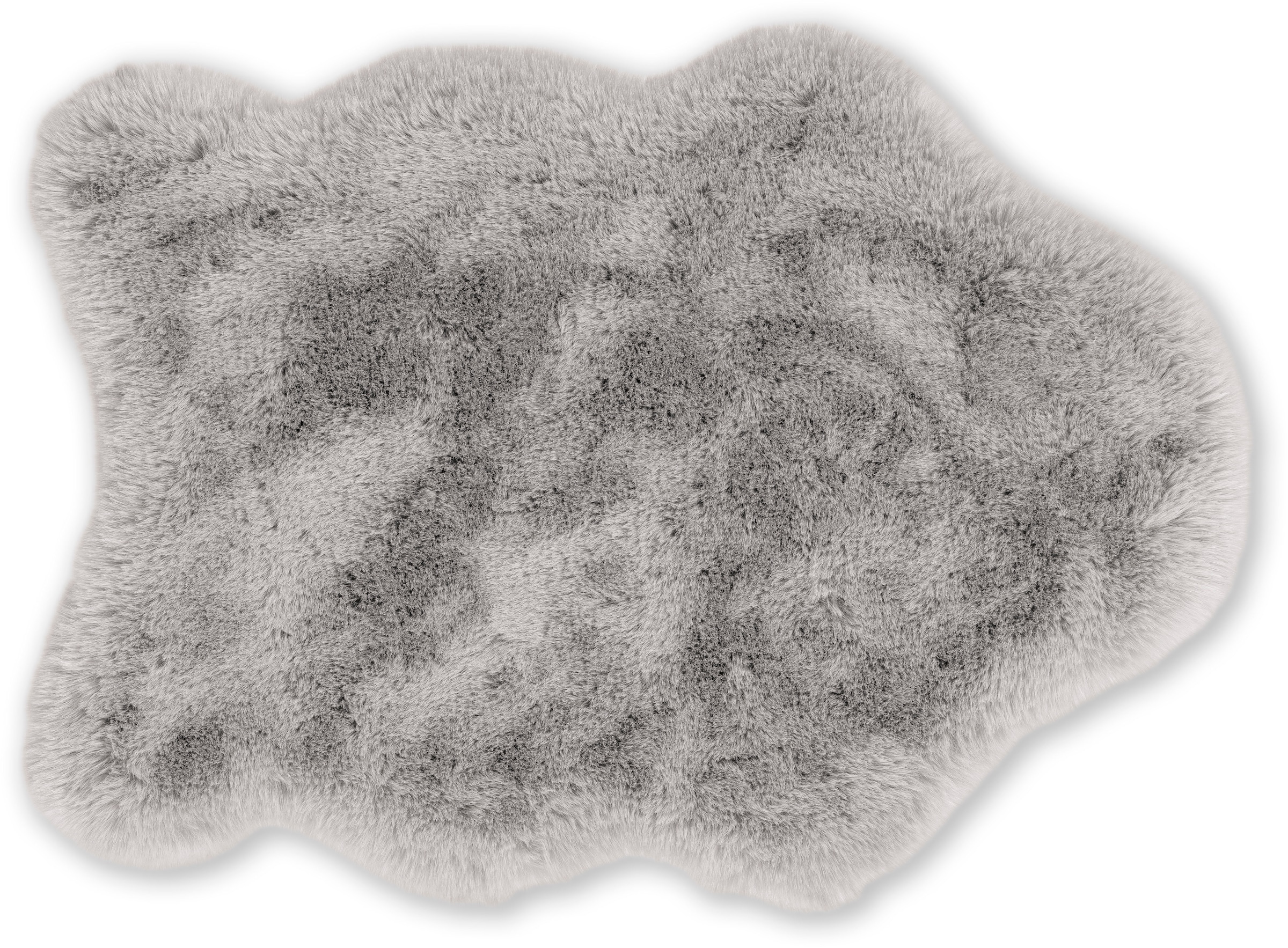 SCHÖNER WOHNEN-Kollektion Hochflor-Teppich »Tender deluxe 6286«, fellförmig, 50 mm Höhe, Dekofell, Fellteppich, flauschig, waschbar, Schöner Wohnen Kollektion