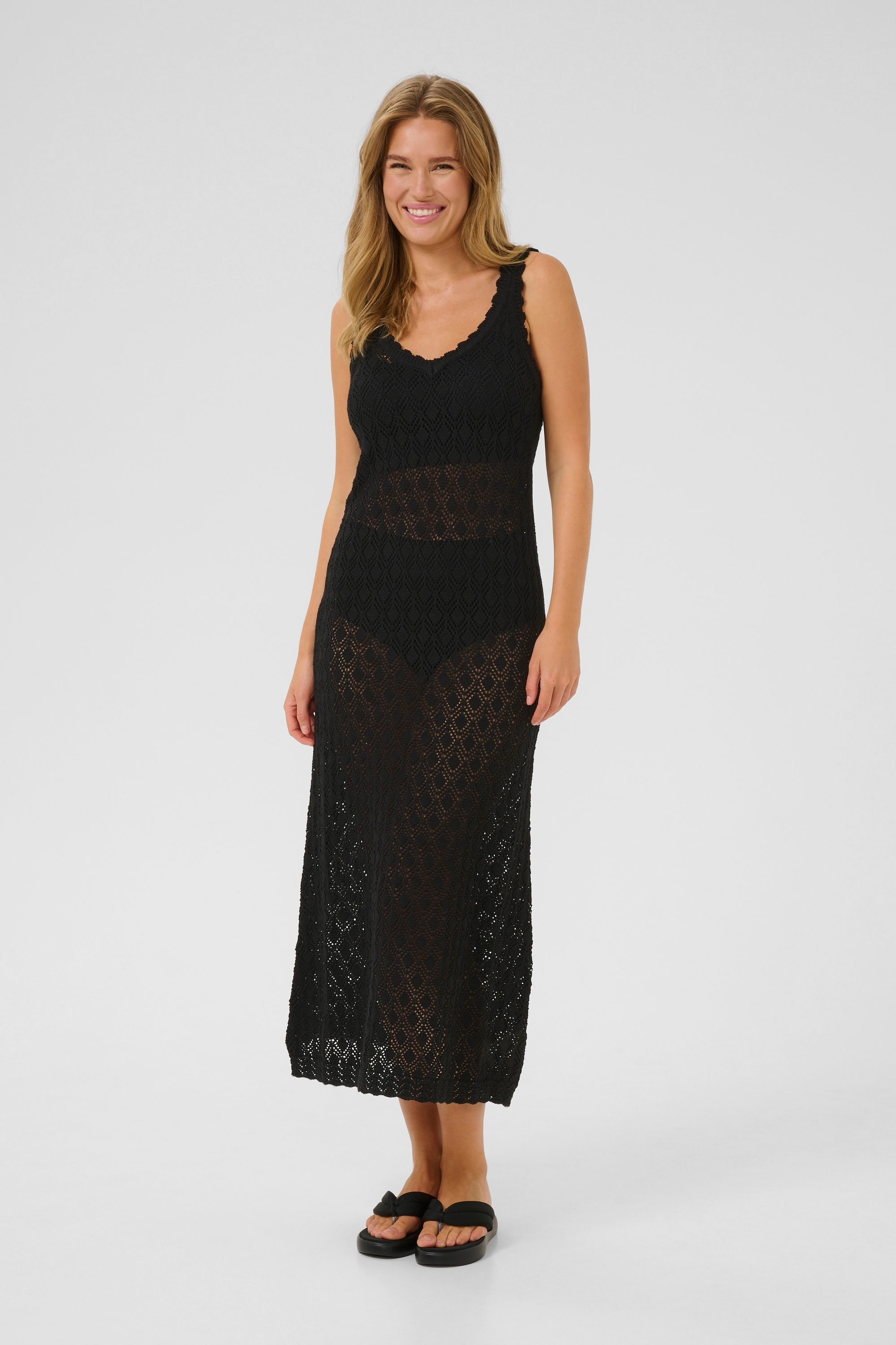 KAFFE Midikleid »Kleid KAjona«