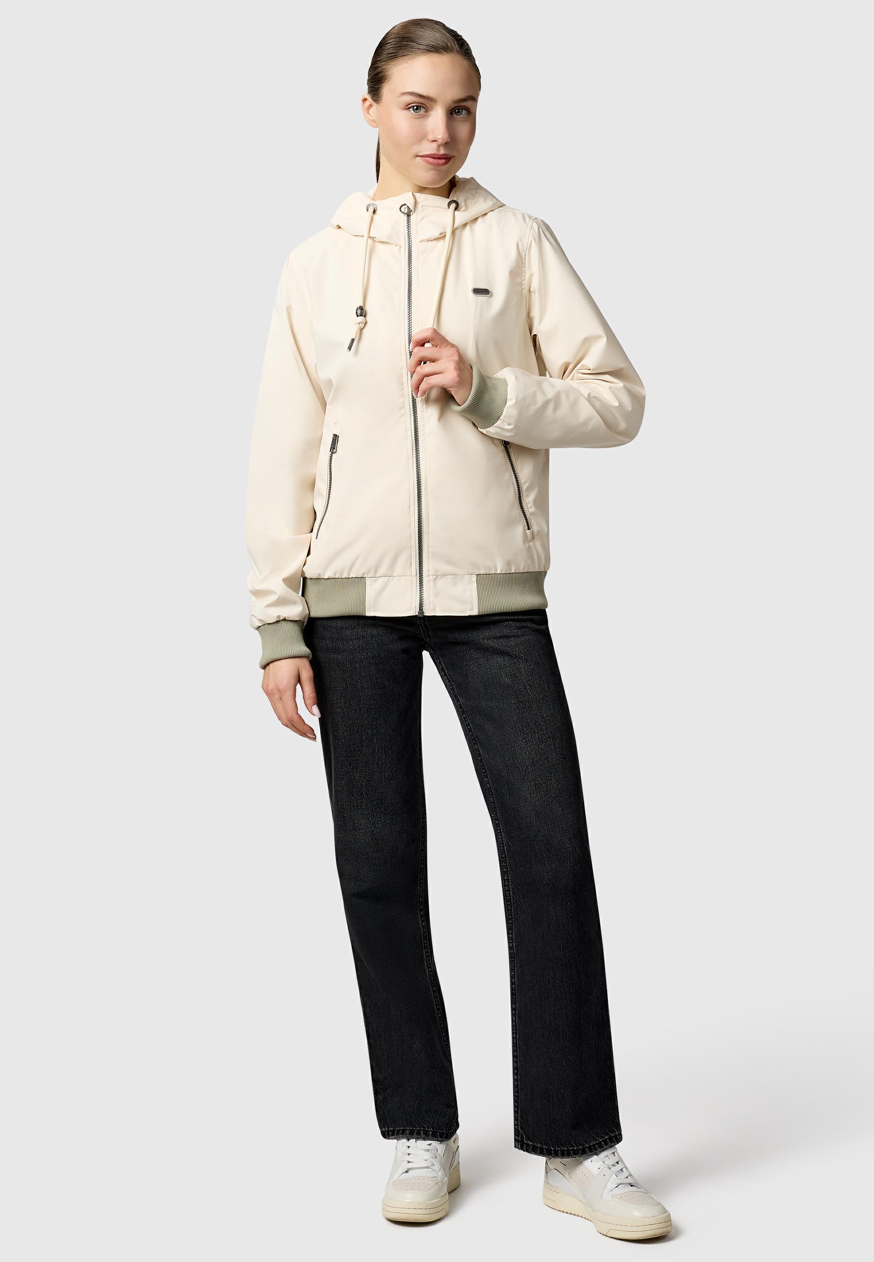 Ragwear Outdoorjacke »Outdoorjacke Nuggeta Summer YOUMODO« mit Kapuze Lässige Übergangsjacke mit Kapuze