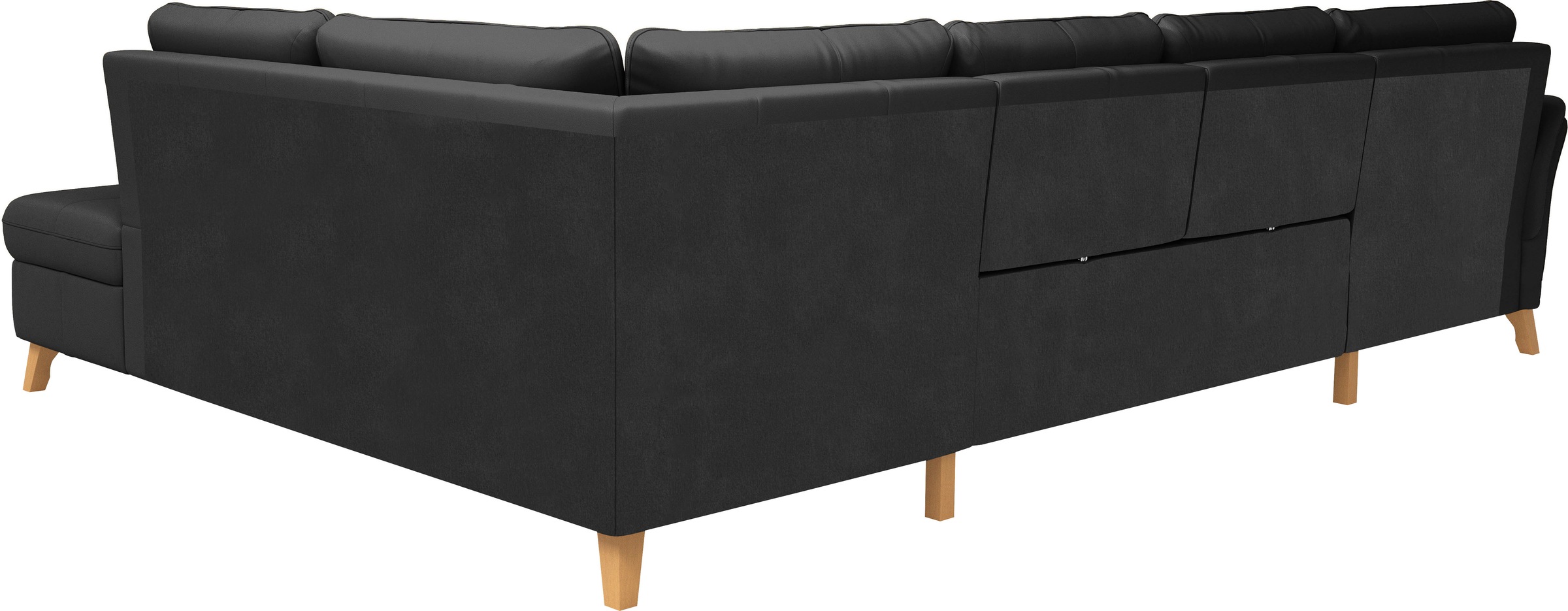 sit&more Wohnlandschaft »Göteborg«, inkl. Sitztiefenverstellung, wahlweise mit Bettfunktion & Bettkasten