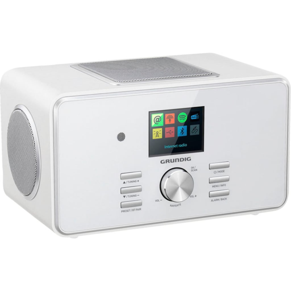 Grundig Digitalradio (DAB+) »DTR 6000 X«, (Bluetooth-WLAN Digitalradio (DAB+)-FM-Tuner mit RDS-Internetradio 28 W)