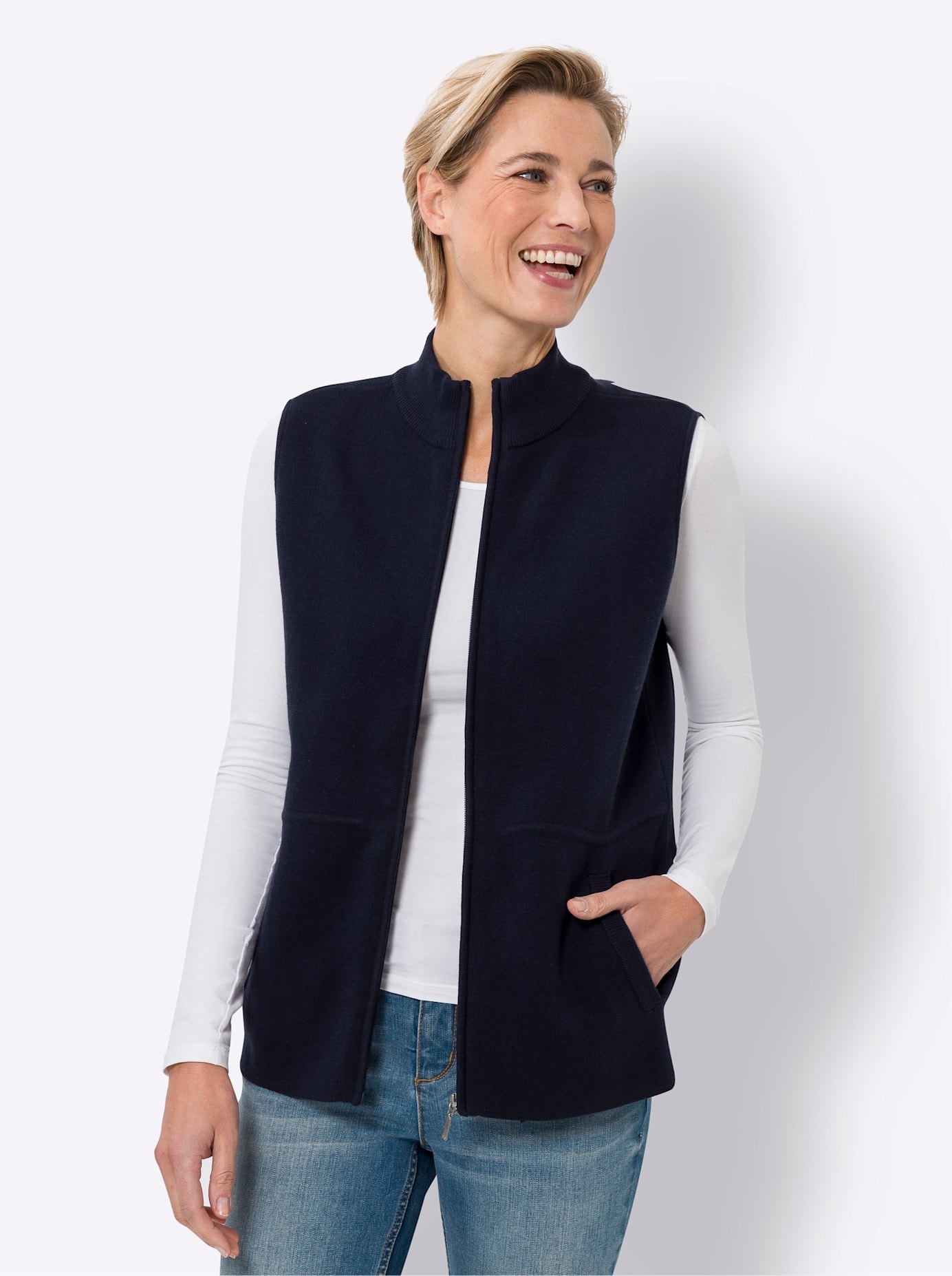 Classic Basics Strickweste