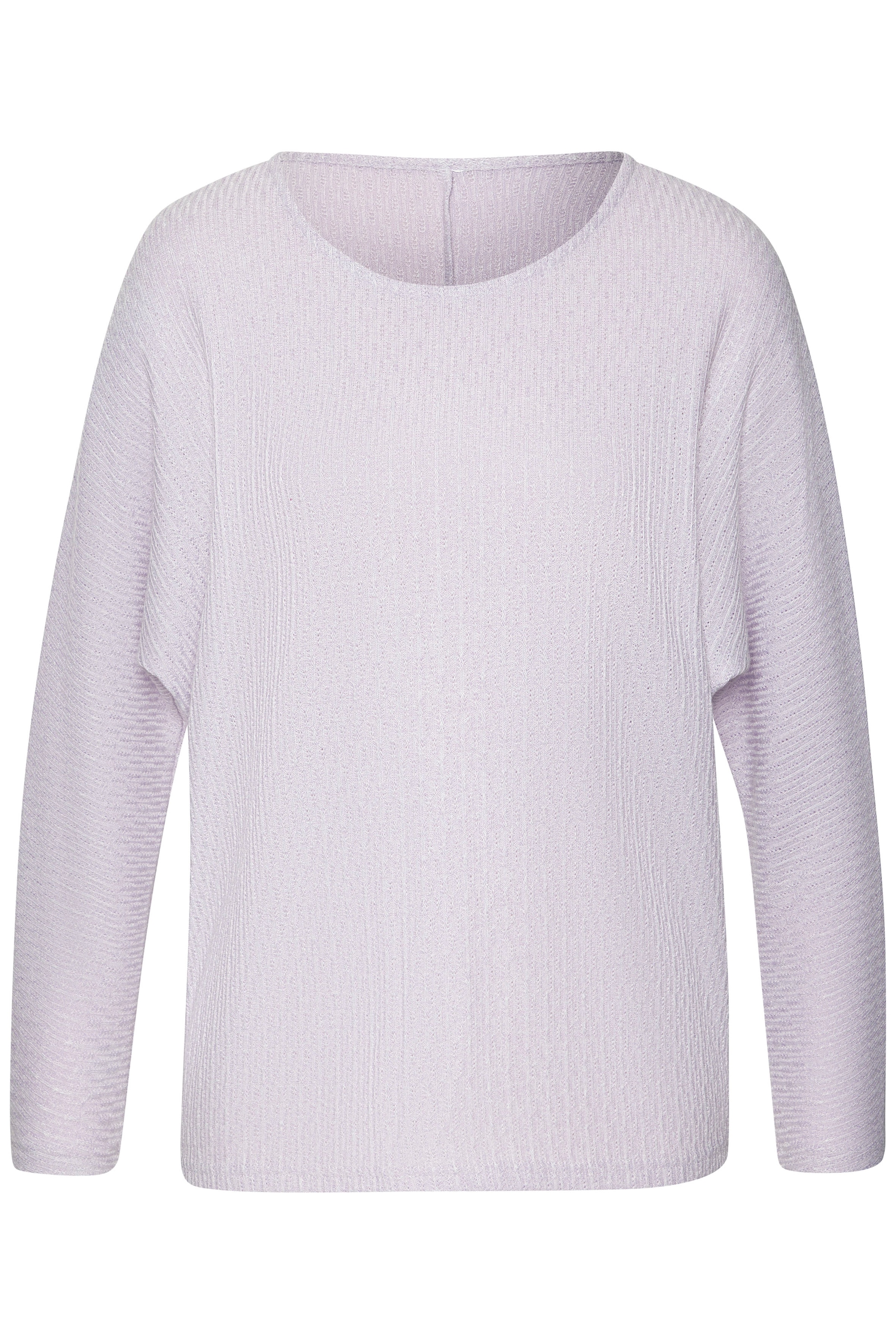 Vivance Langarmshirt »in modischer Struktur-Optik«, aus pflegeleichter Strickqualität mit Viskose