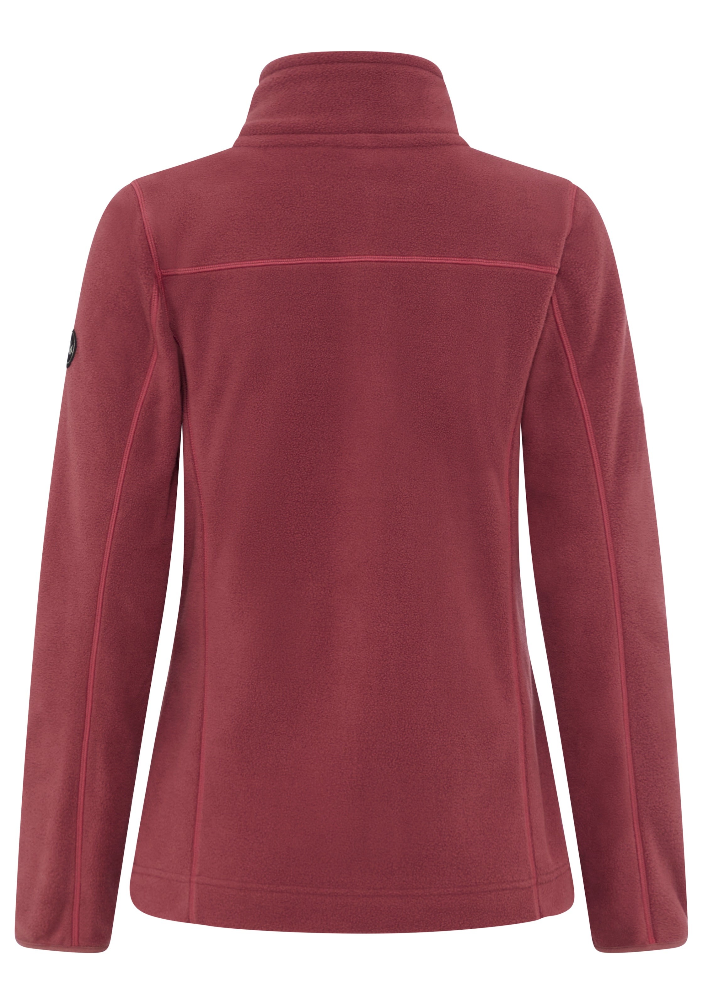 Polarino Fleecejacke ohne Kapuze für kalte Tage,  aus Fleece,  lässiger Look