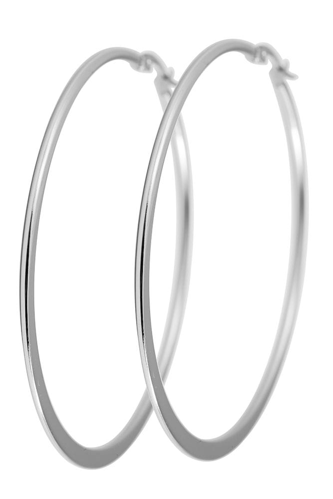 Adelia´s Paar Creolen »Damen Ohrringe ¿ Creole aus Edelstahl«