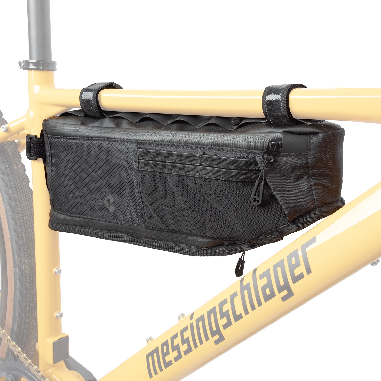 M-Wave Rahmentasche »Rough Ride Triangle Black Series«