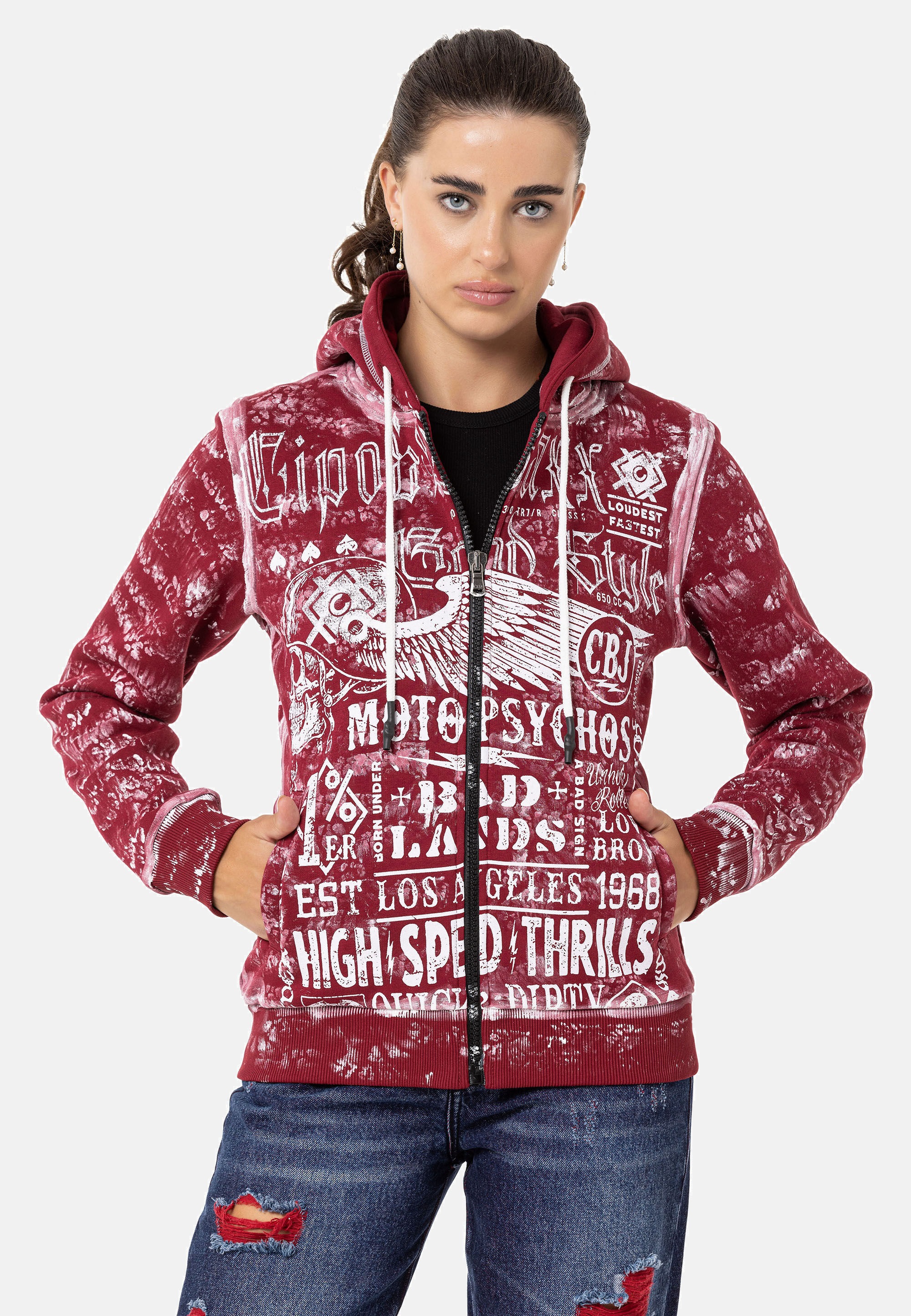 Cipo & Baxx »Cipo & Baxx Sweatjacke WL352«