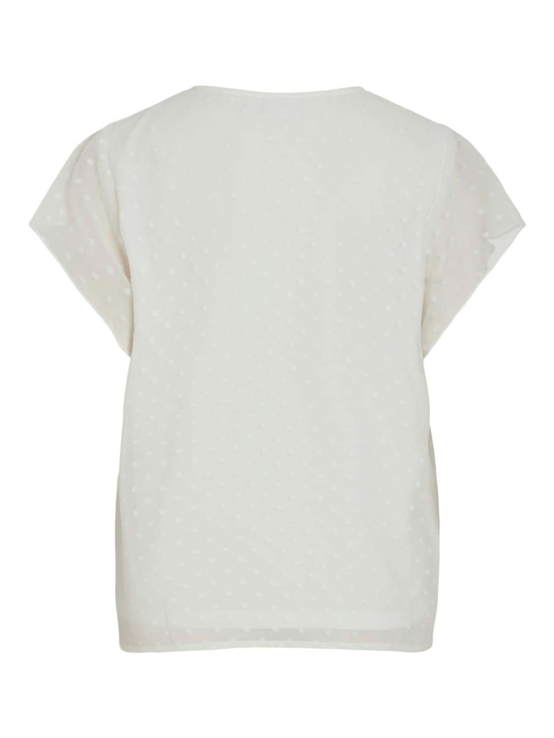 Vila Kurzarmshirt »VIEDEE C/S V-NECK TOP - NOOS«