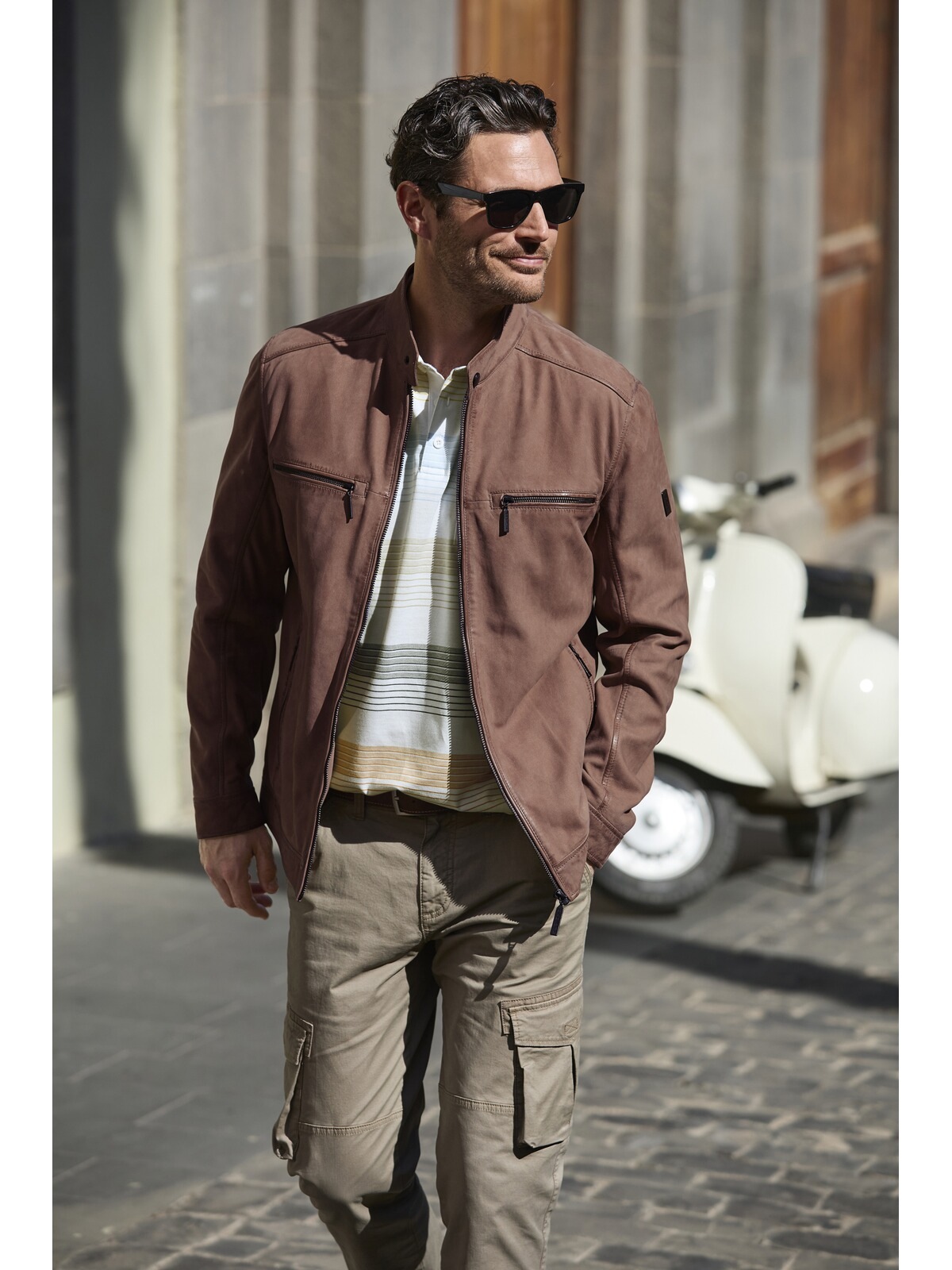 Babista Lederjacke »Lederjacke BELLATERA«, (1 St.)