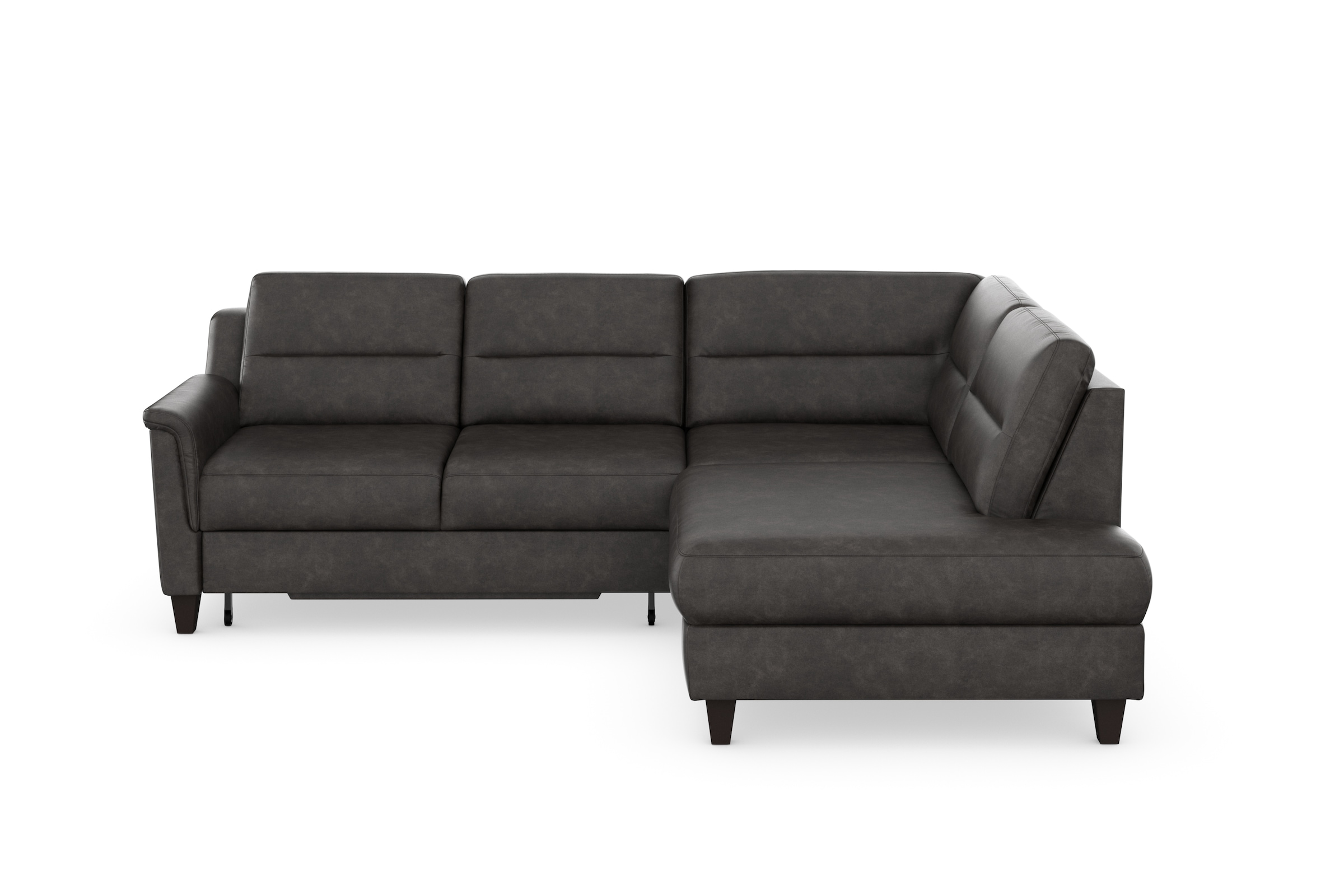 sit&more Ecksofa »Farö L-Form«, inklusive Federkern, wahlweise mit Bettfunktion und Bettkasten