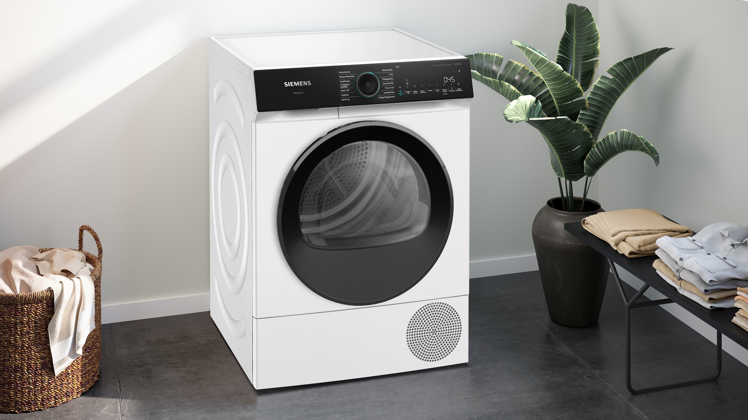 SIEMENS Wärmepumpentrockner »WQ45N2BECO« iQ500