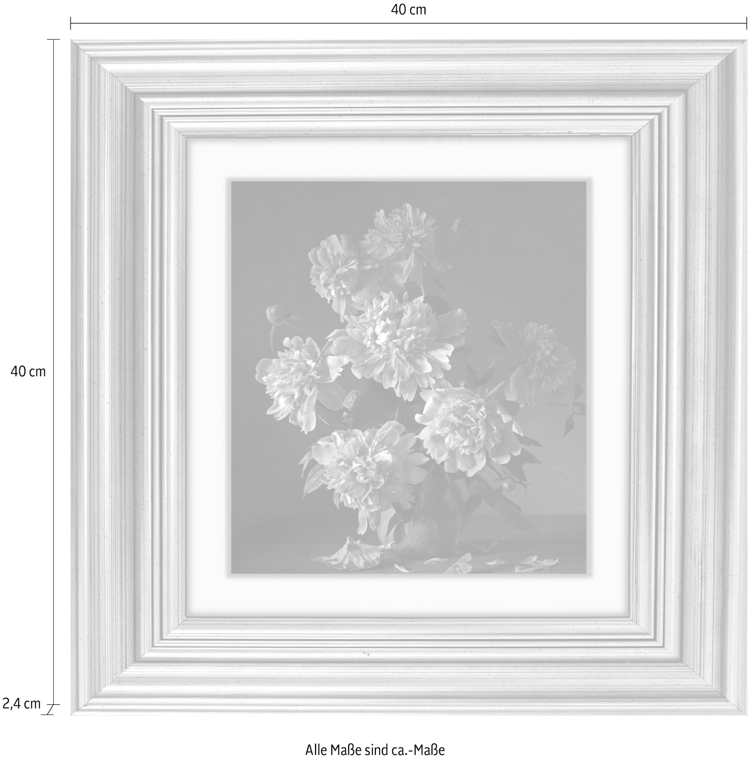 queence Acrylglasbild »Blumen«, Blumen-Blumenbilder-Kunst-Pflanzen-Pflanzenbilder-Gemälde, Fine Art-Print in Galeriequalität