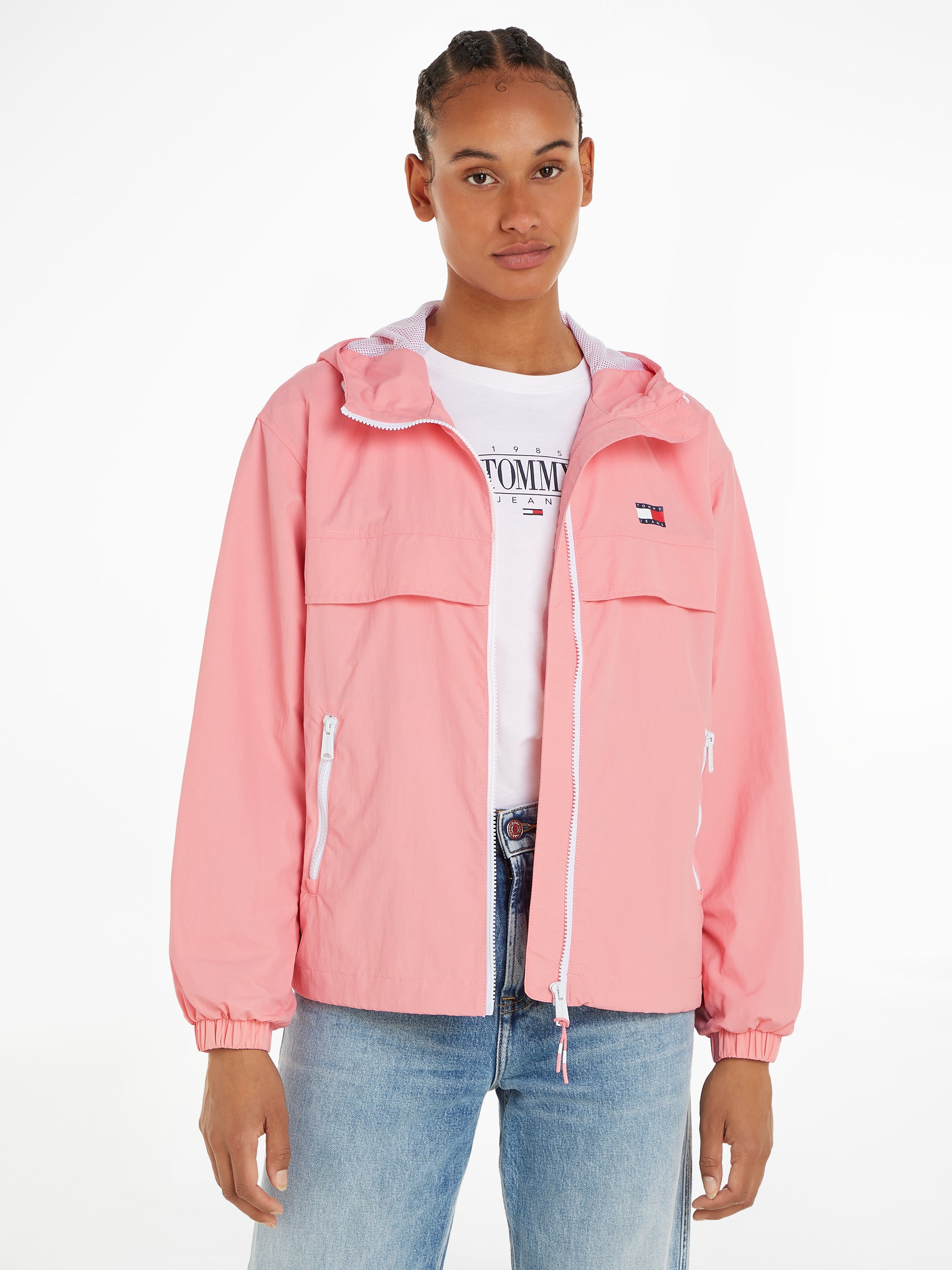 Windbreaker »TJW CHICAGO WINDBREAKER EXT«, mit Kapuze, mit kontrastfarbenen...