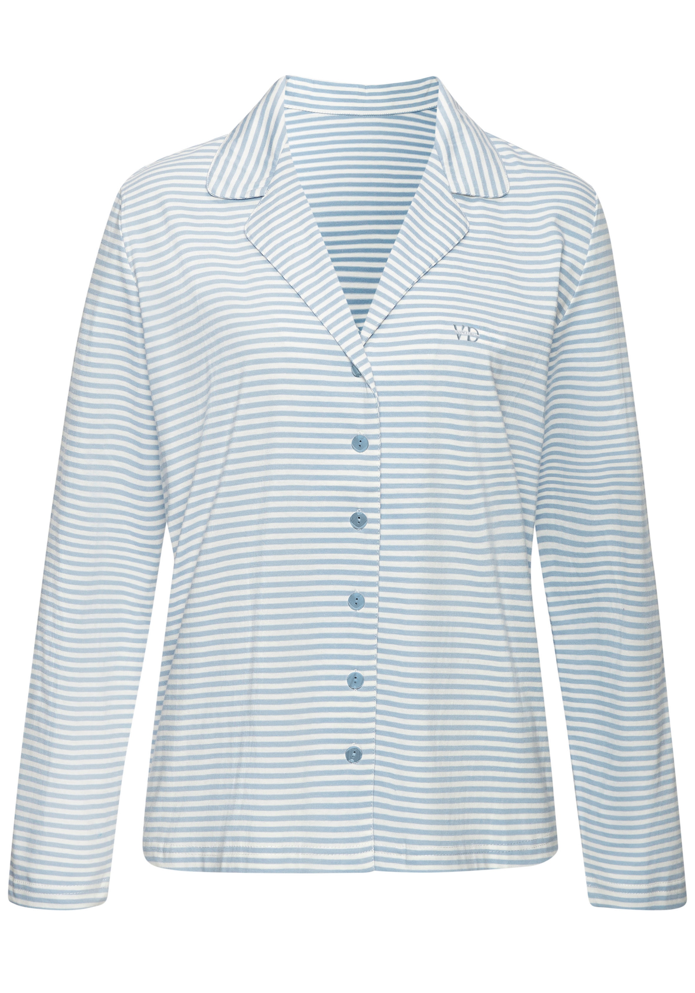 Vivance Dreams Pyjama Set, 2-teilig, 2 tlg. mit feinem Streifenmuster