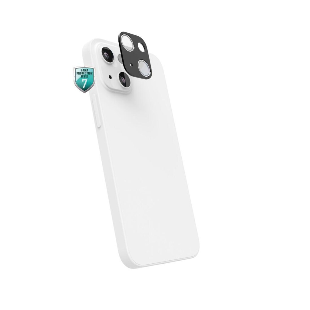 Hama Displayschutzglas »Kamera Schutzglas für Apple iPhone 13 13 mini Linse, Mattschwarz«
