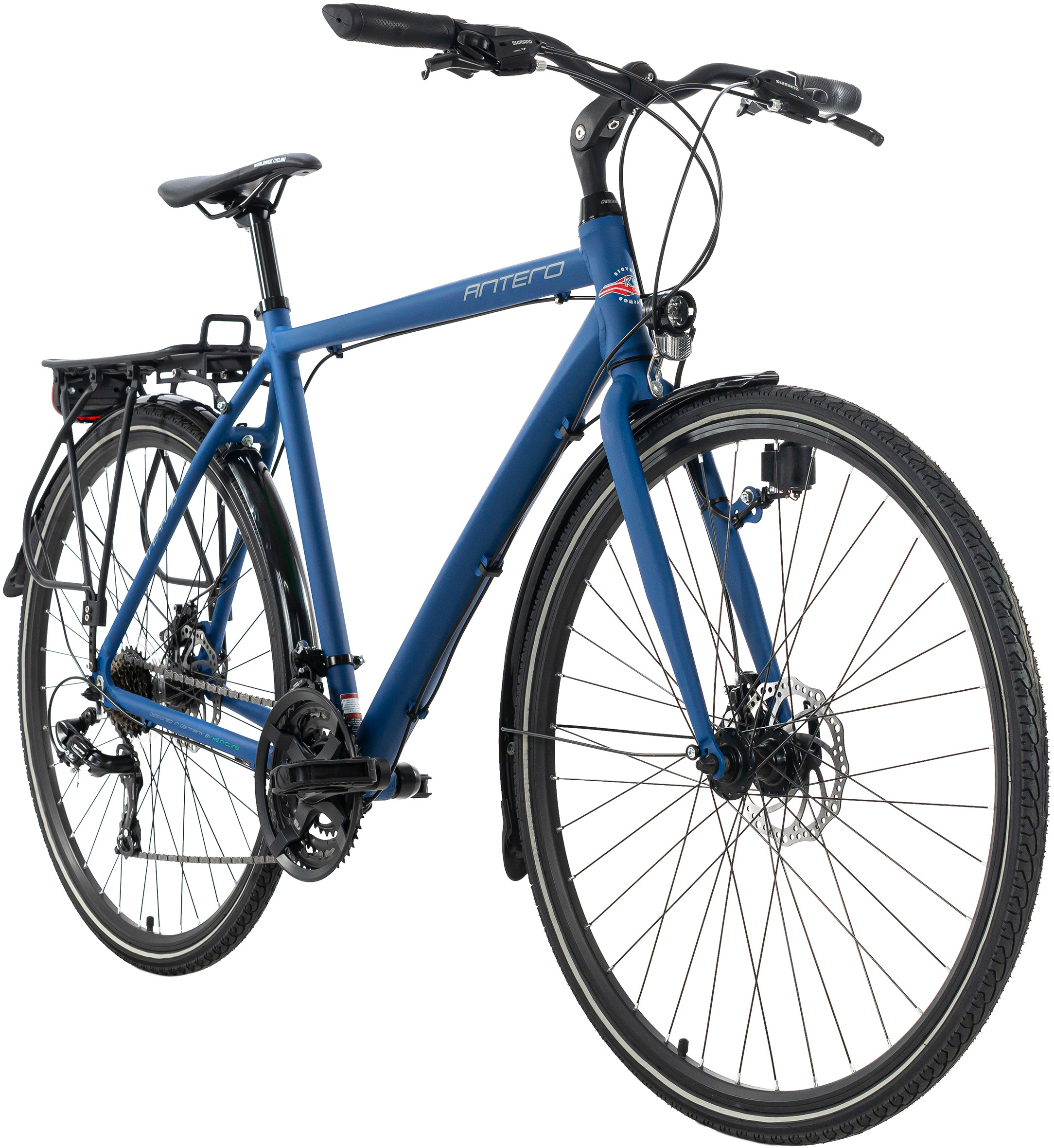KS Cycling Trekkingrad »Antero«, 21 Gang, Shimano, Tourney Schaltwerk, Kettenschaltung, für Herren, Kettenschaltung