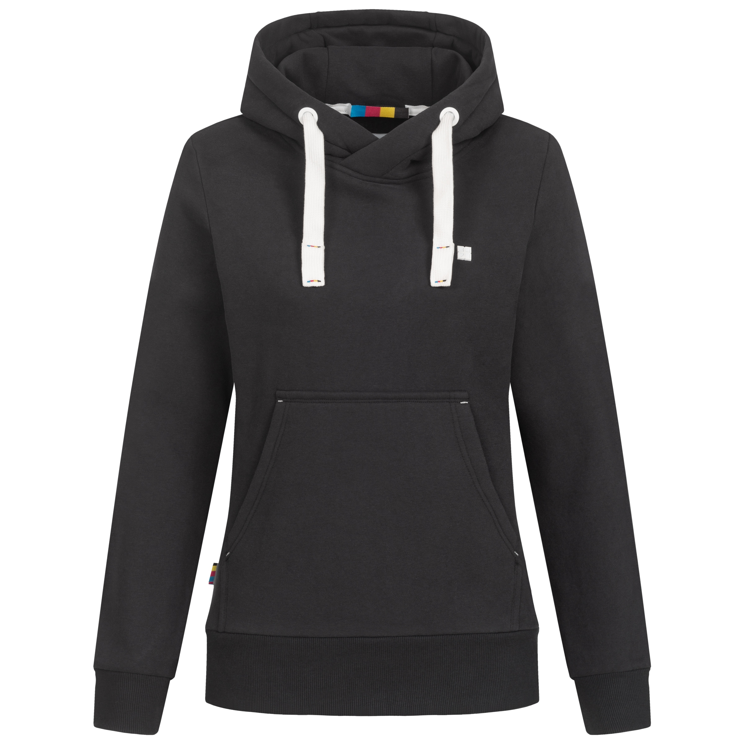 DEPROC Active Kapuzensweatjacke »FinjaCMYK II«, weiche Fleecejacke mit Kängurutasche