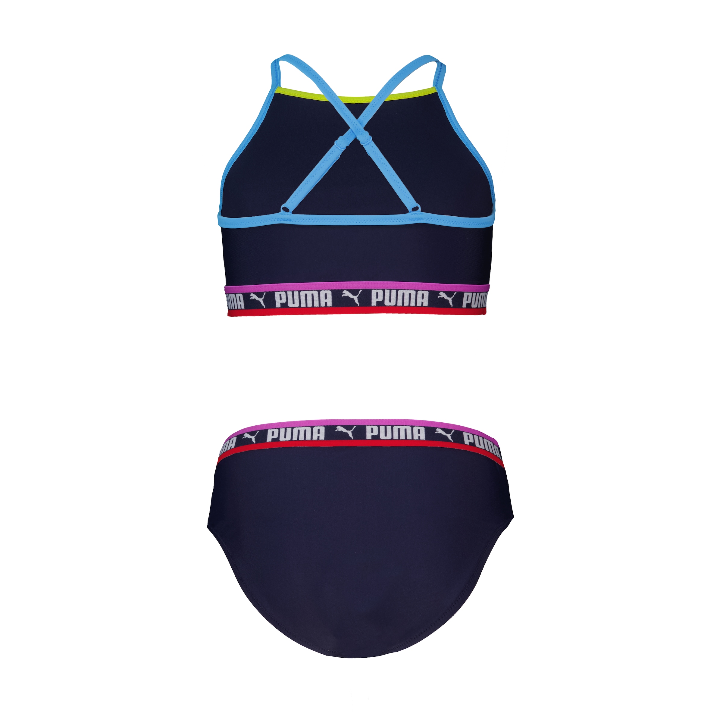 PUMA Triangel-Bikini »PUMA SWIM GIRLS PLACED PRINT BIKINI SET«