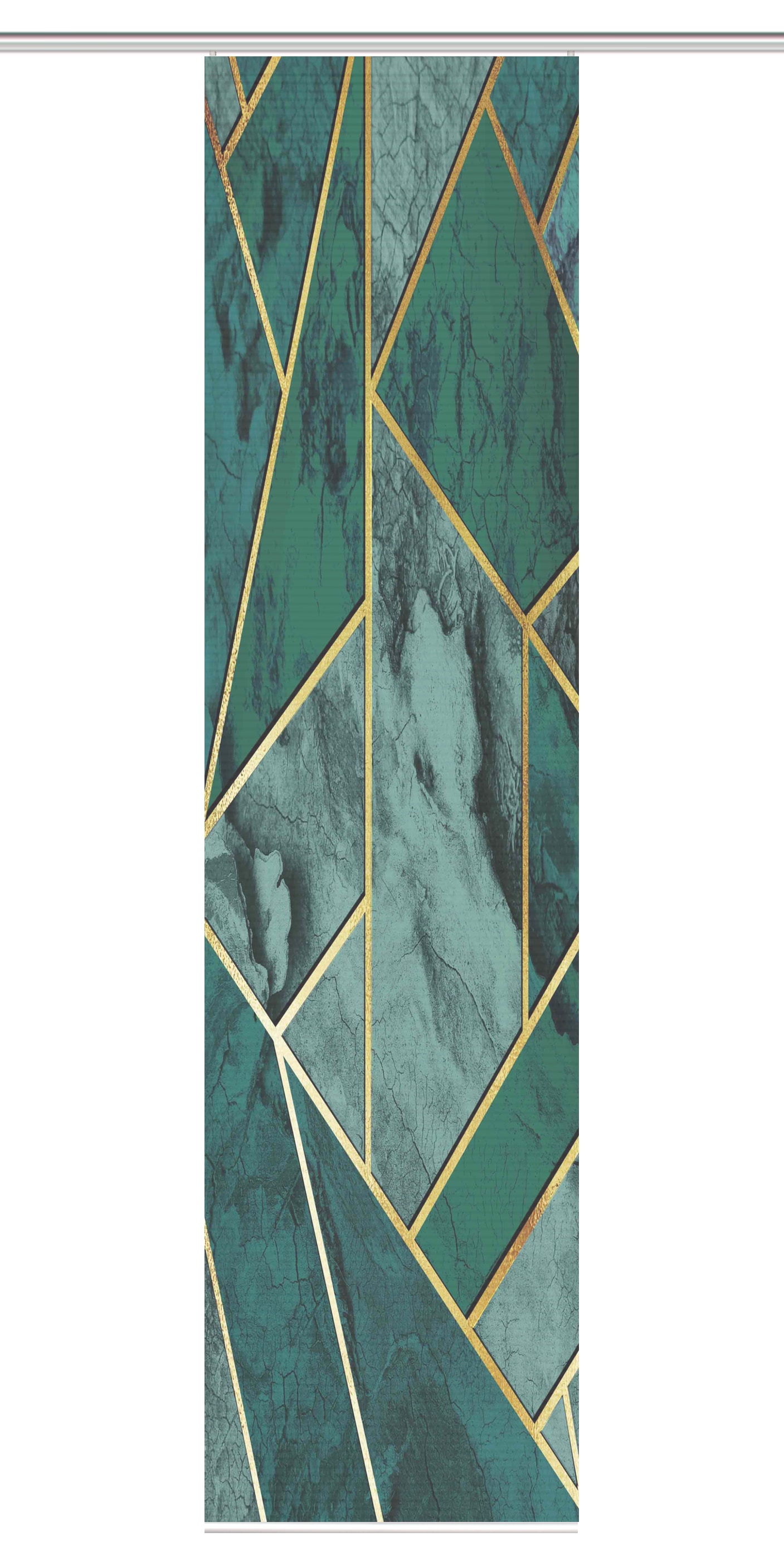 HOME in green Schiebegardine »SIGNUM« Paneelwagen 1 Stk. tlg. DIGITALBEDRUCKT, BAMBUSOPTIK RECYCELT