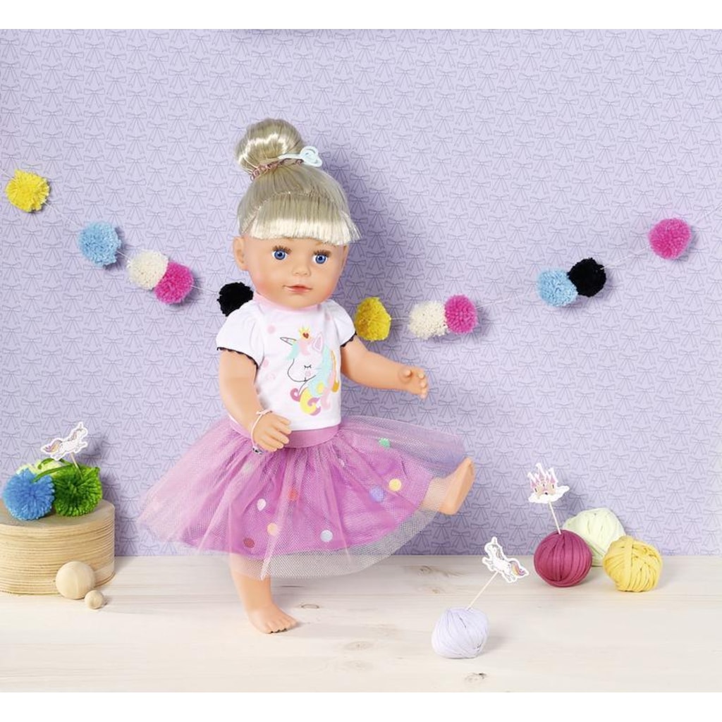 Zapf Creation® Puppenkleidung »Dolly Moda, Shirt mit Tutu 39-46 cm«