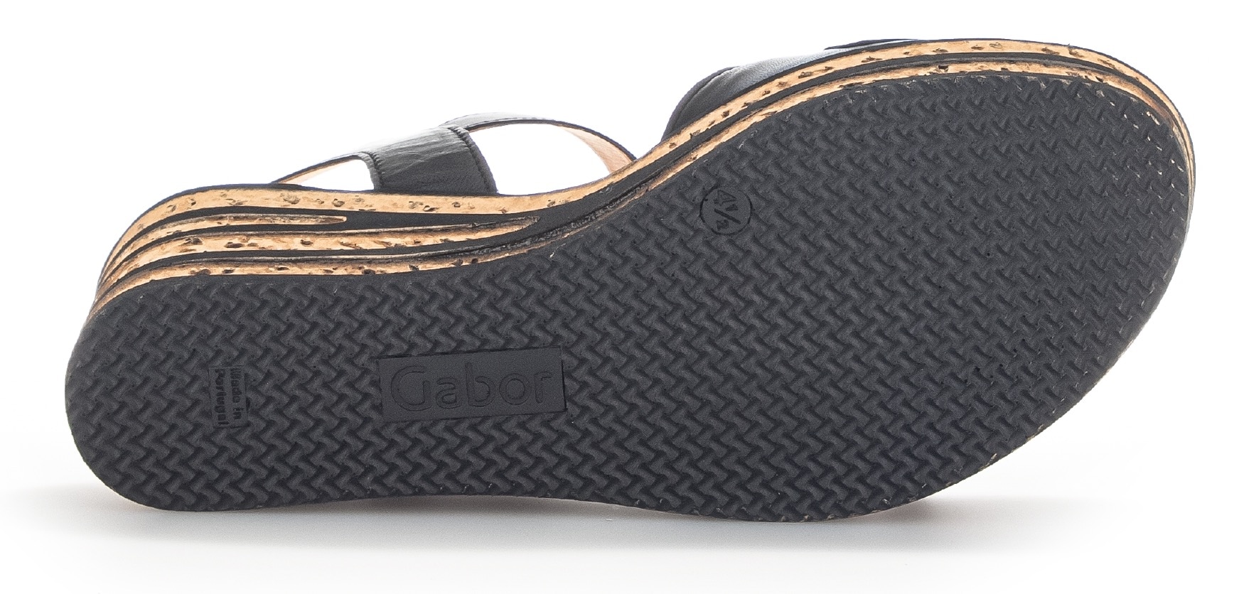 Gabor Keilsandalette, Keilabsatz, Sommerschuh, Riemchensandale mit schöner Zierschleife