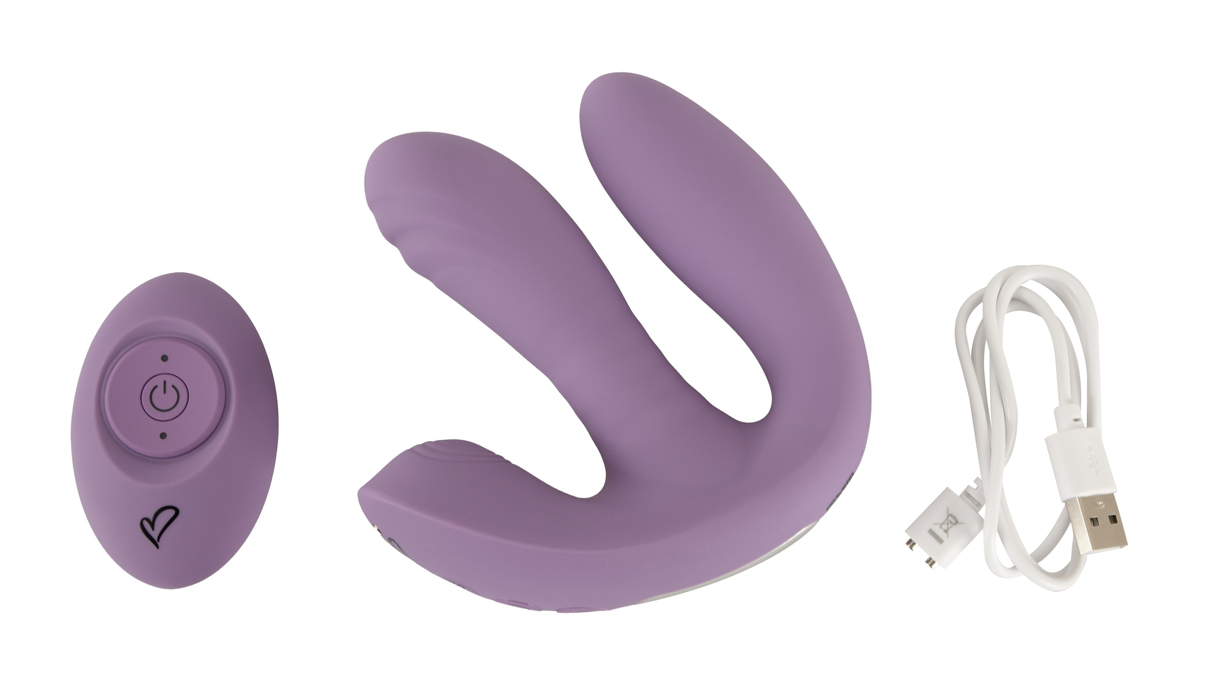 Beau Coeur Vibrator »Triple-Vibrator MIREVA RC Triple Hands-Free Vibrator«